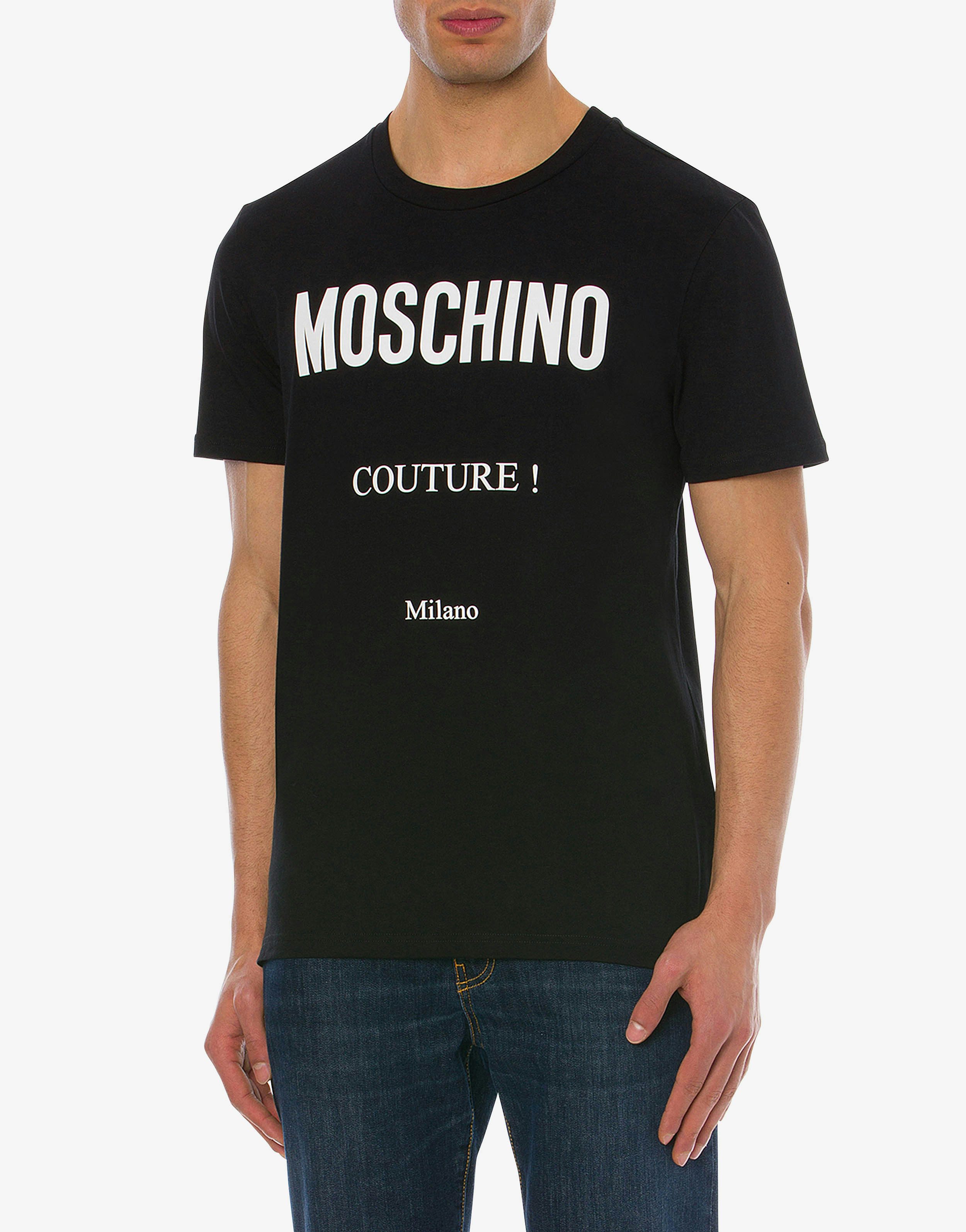 T-shirt in jersey Moschino Couture 0