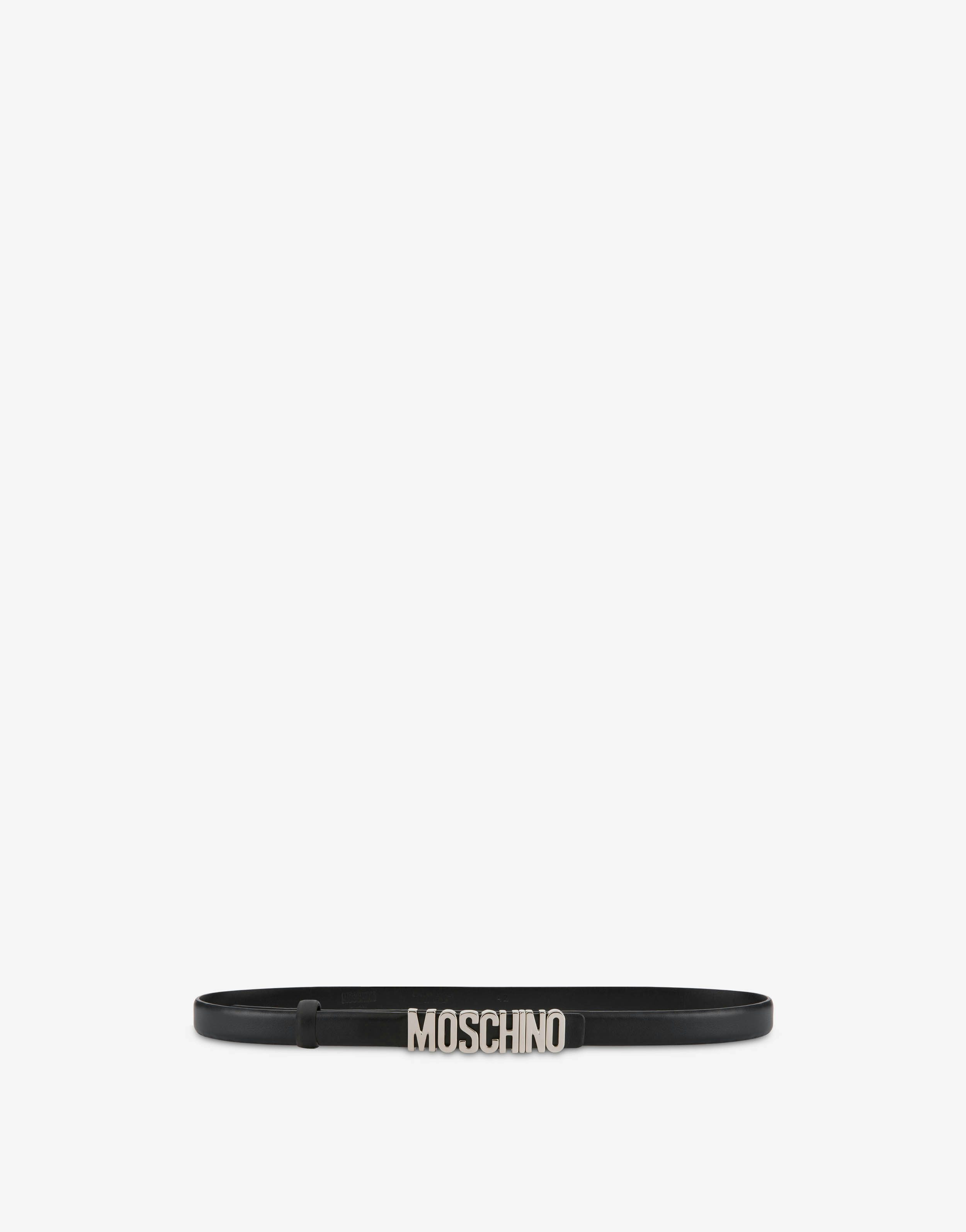 Belt with mini Lettering logo