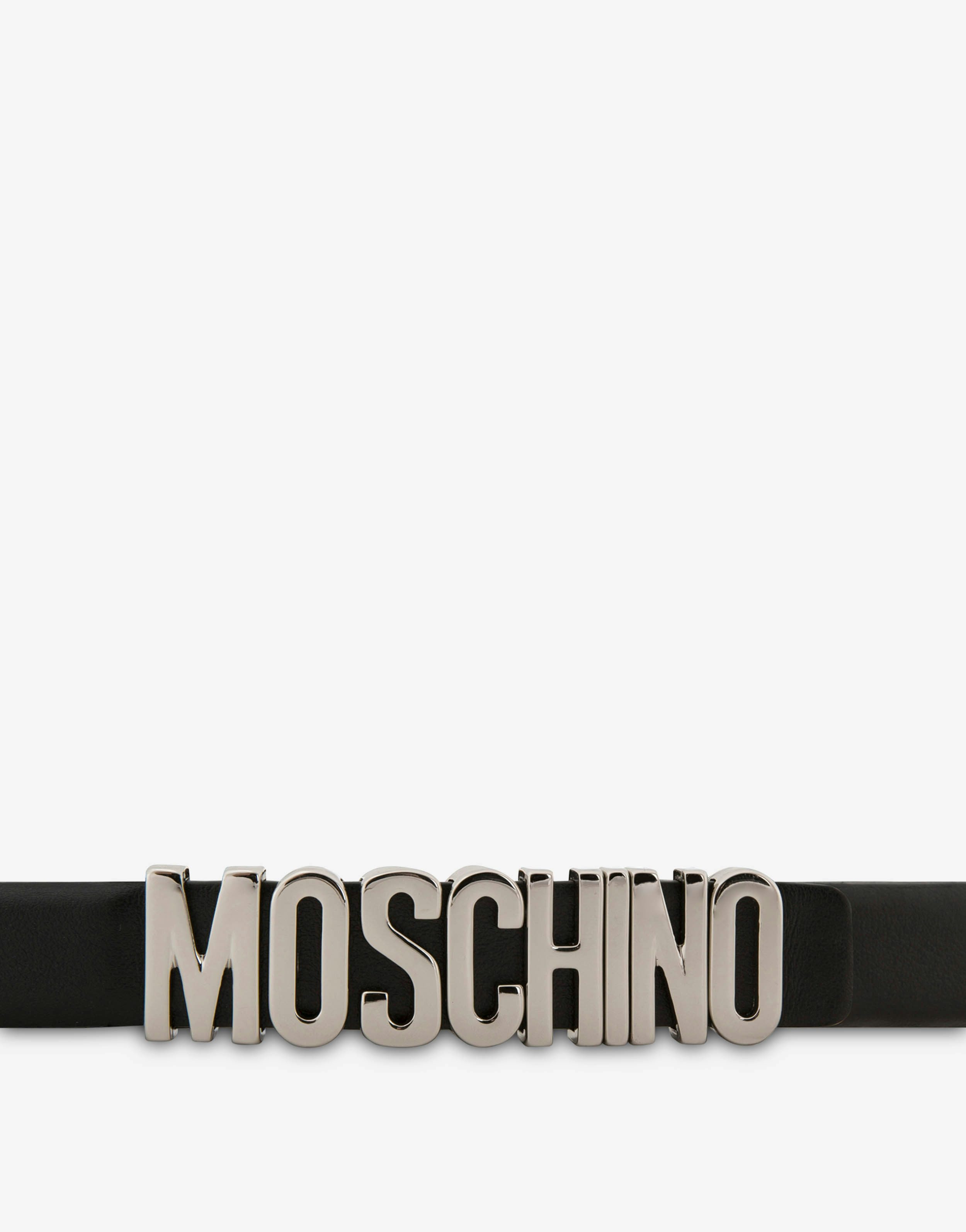 Belt with mini Lettering logo 0