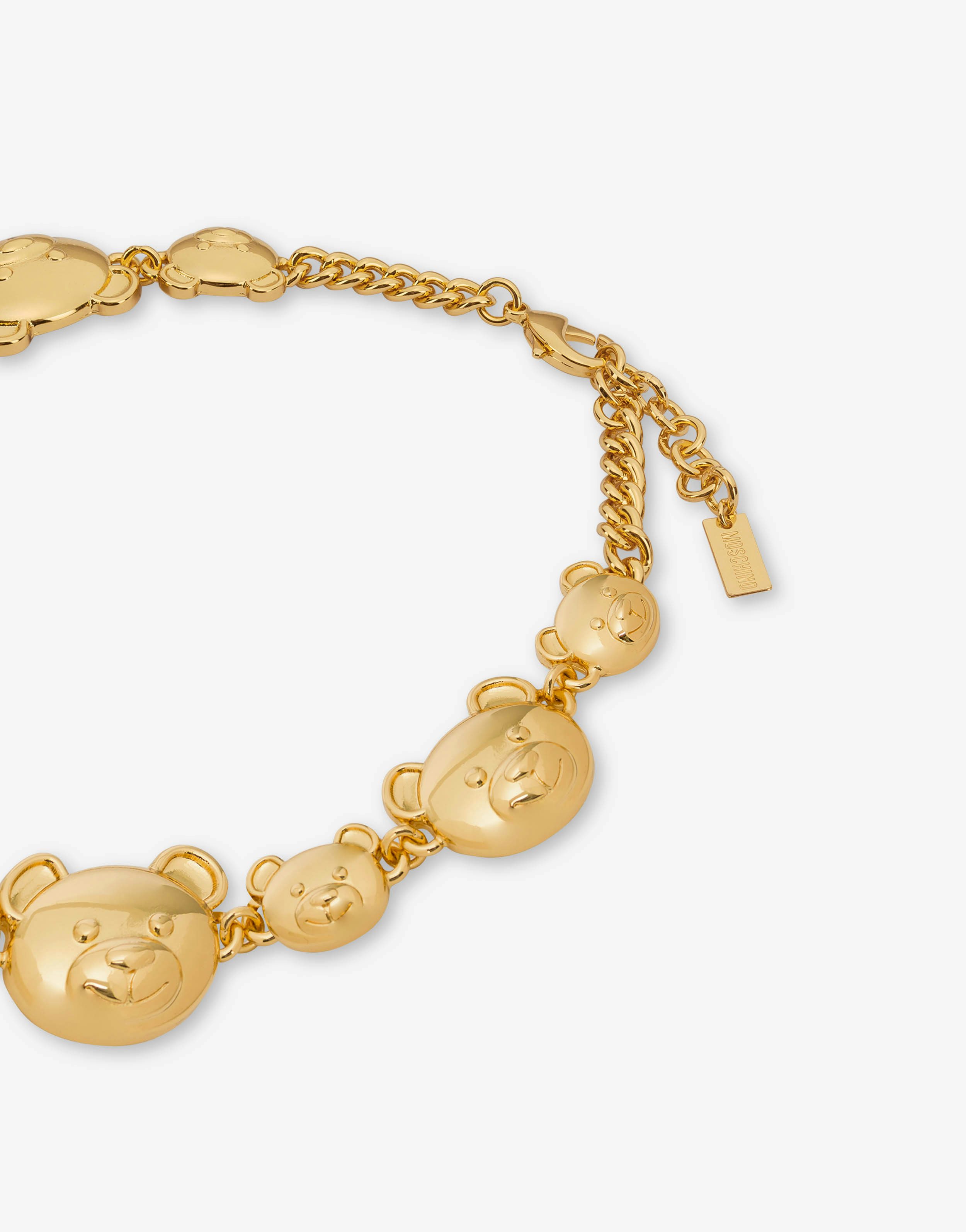 Moschino Teddy Bear choker necklace. 1