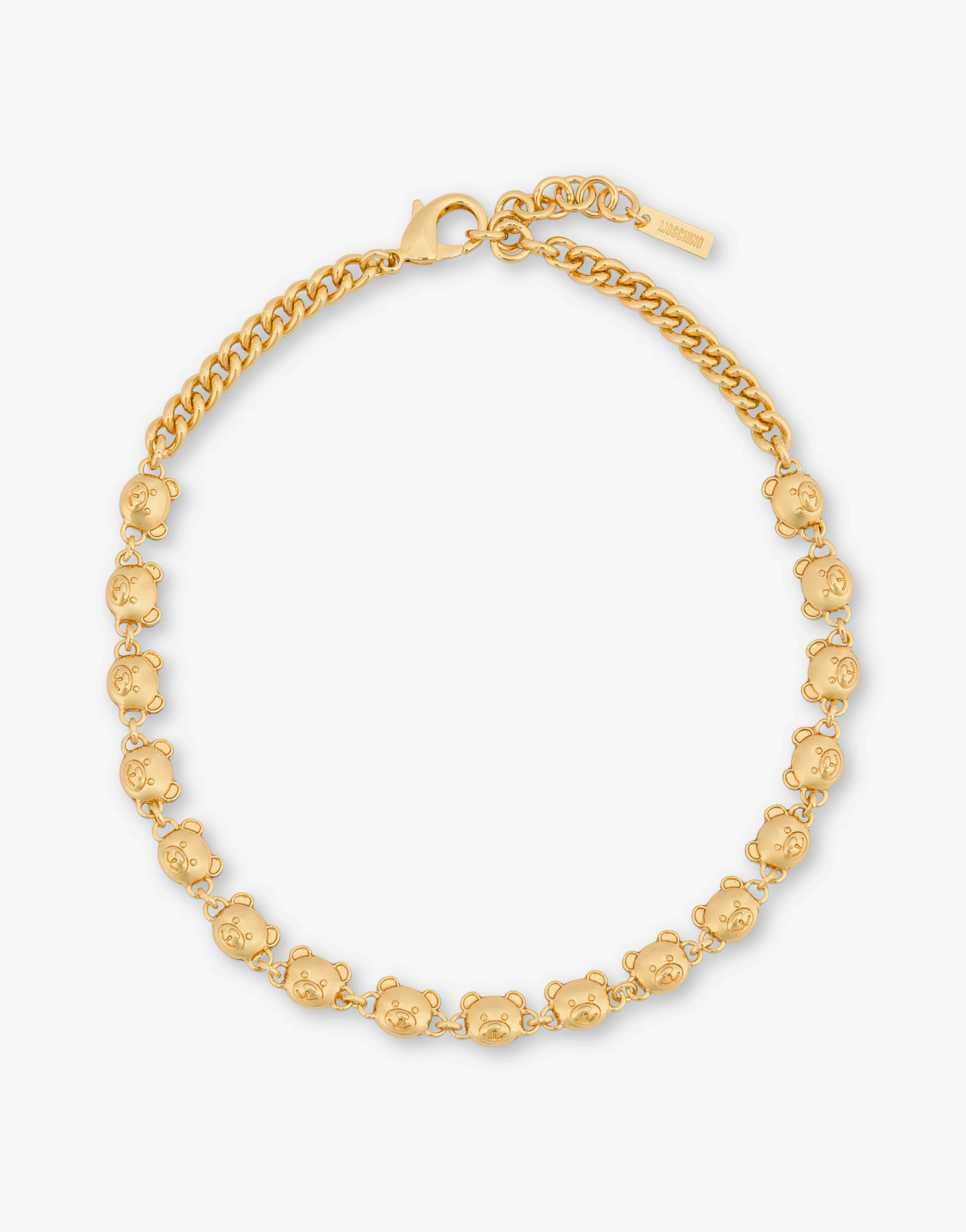 Moschino Teddy Bear necklace