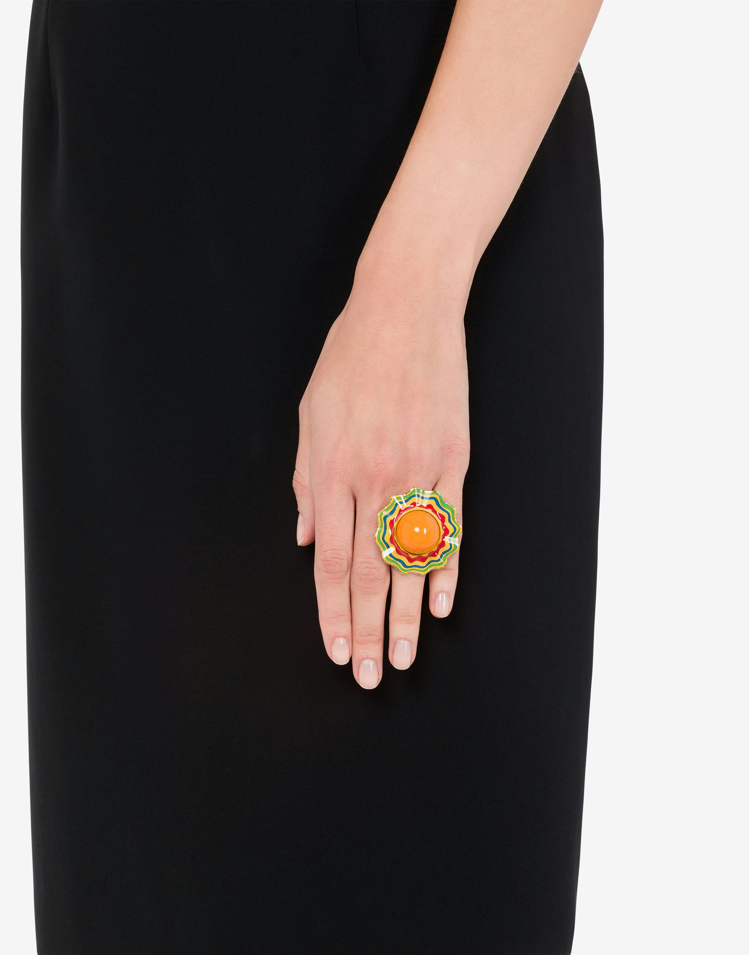 Psychedelic Flower ring 2