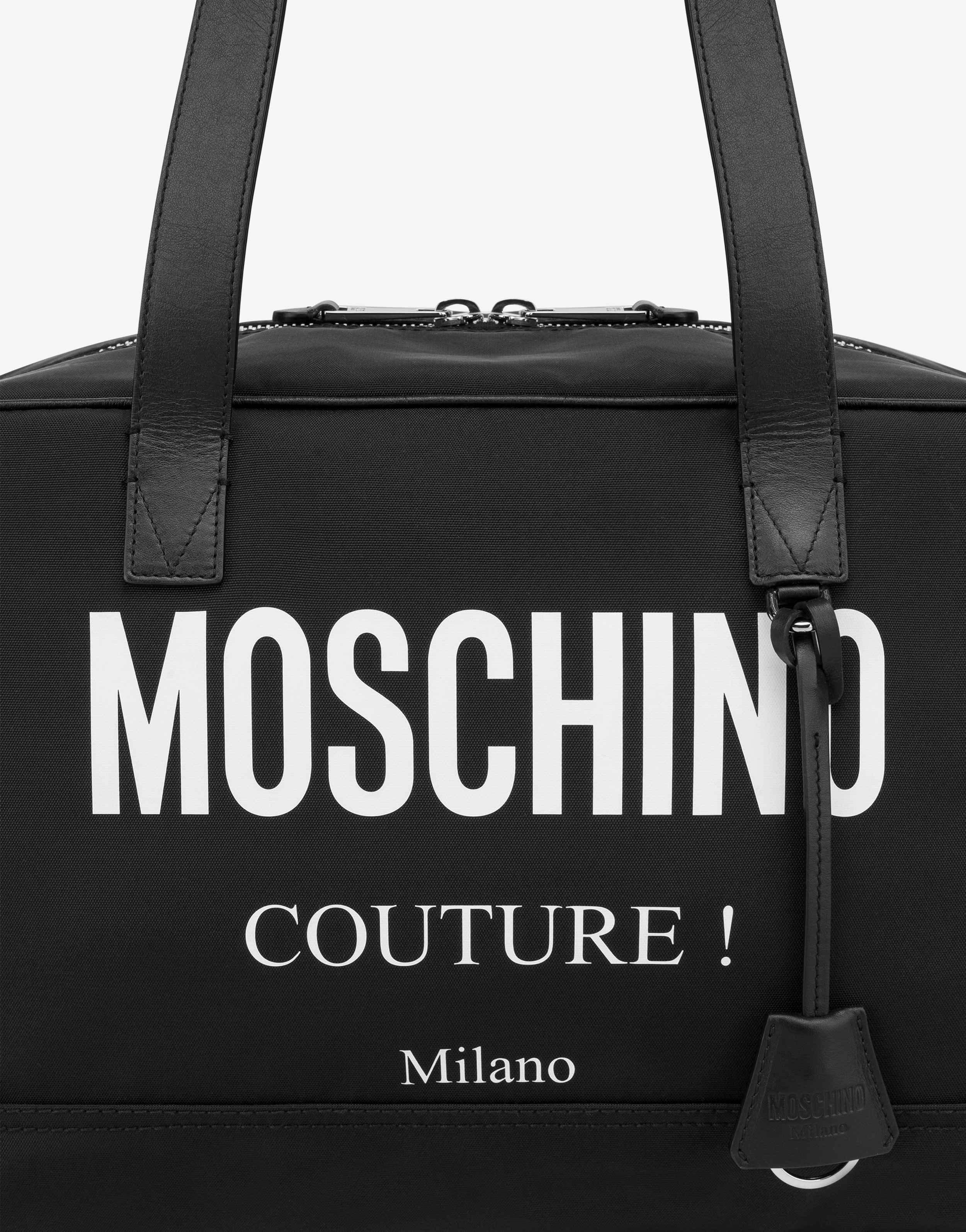 Sac de voyage en nylon Moschino Couture 2