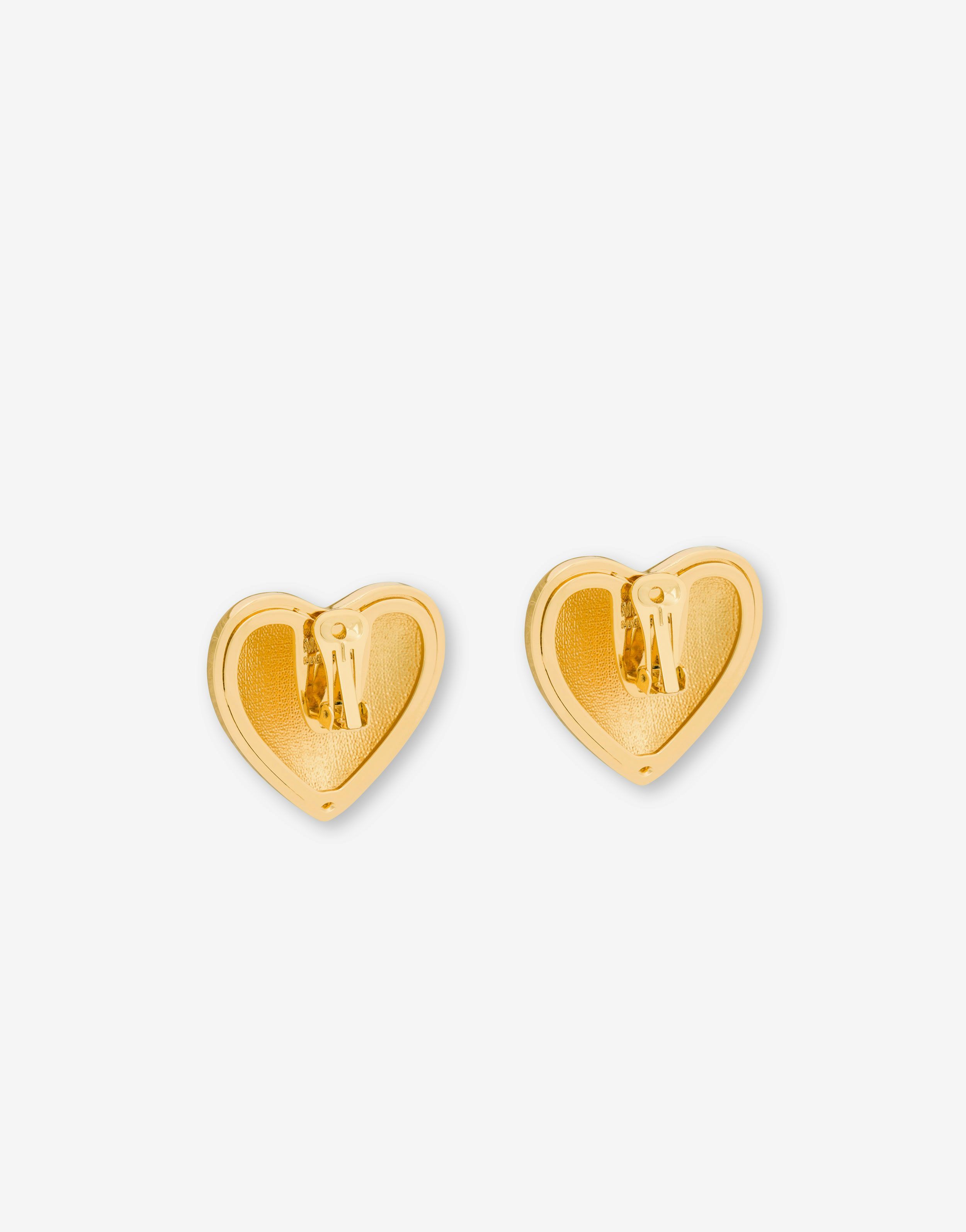 Heart clip-on earrings 1