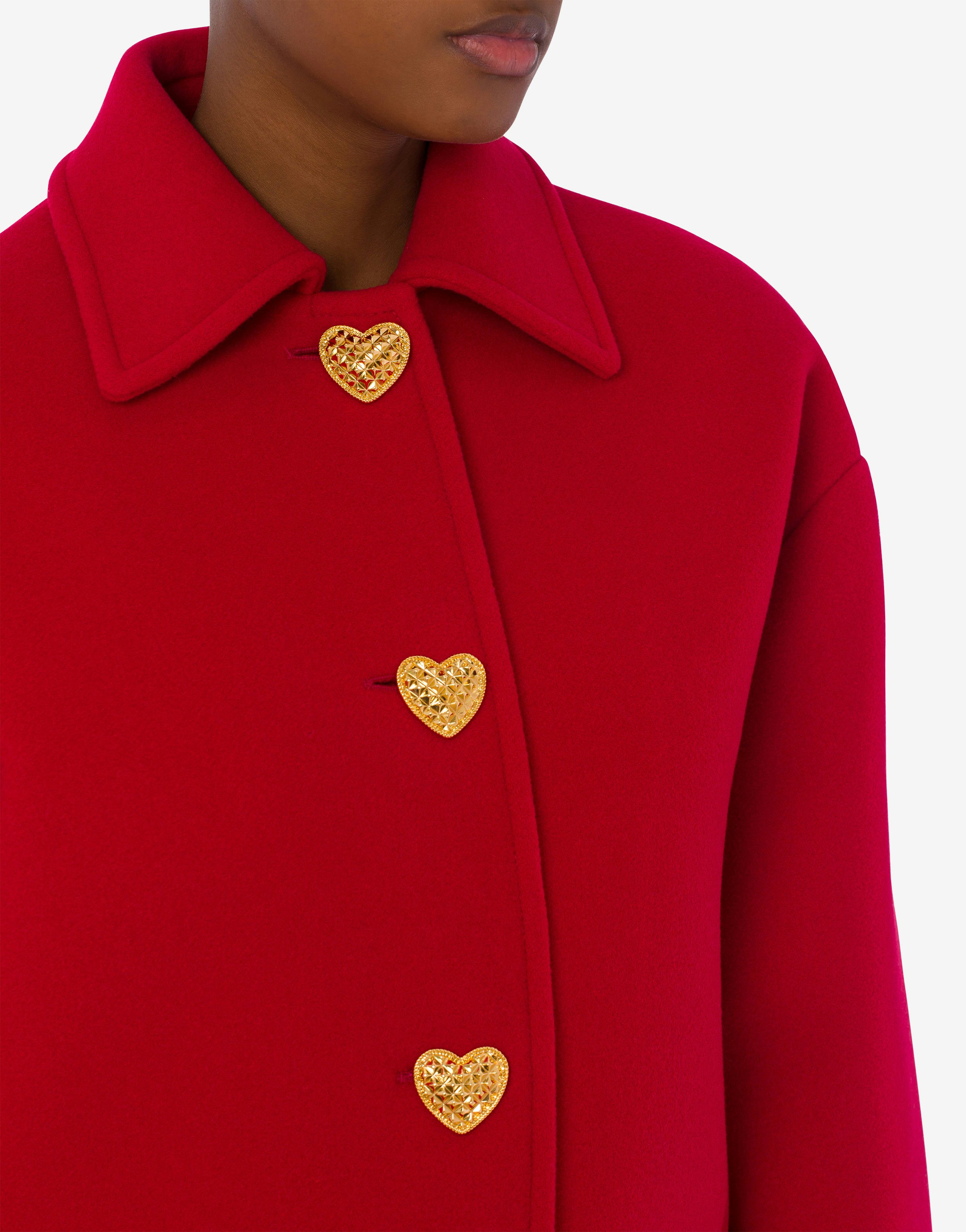 Hearts Buttons cloth coat 2