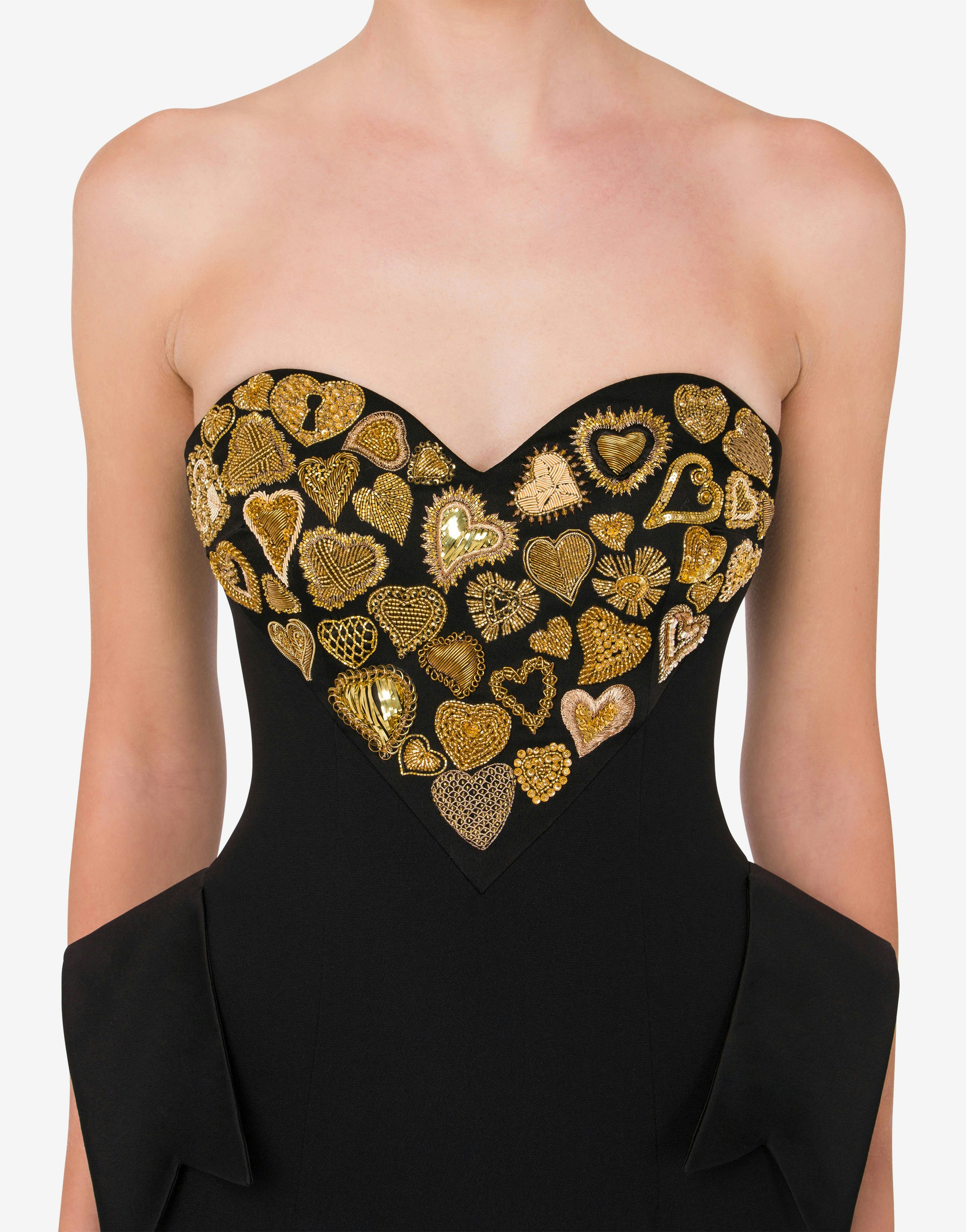 Embellished Hearts corset dress 2