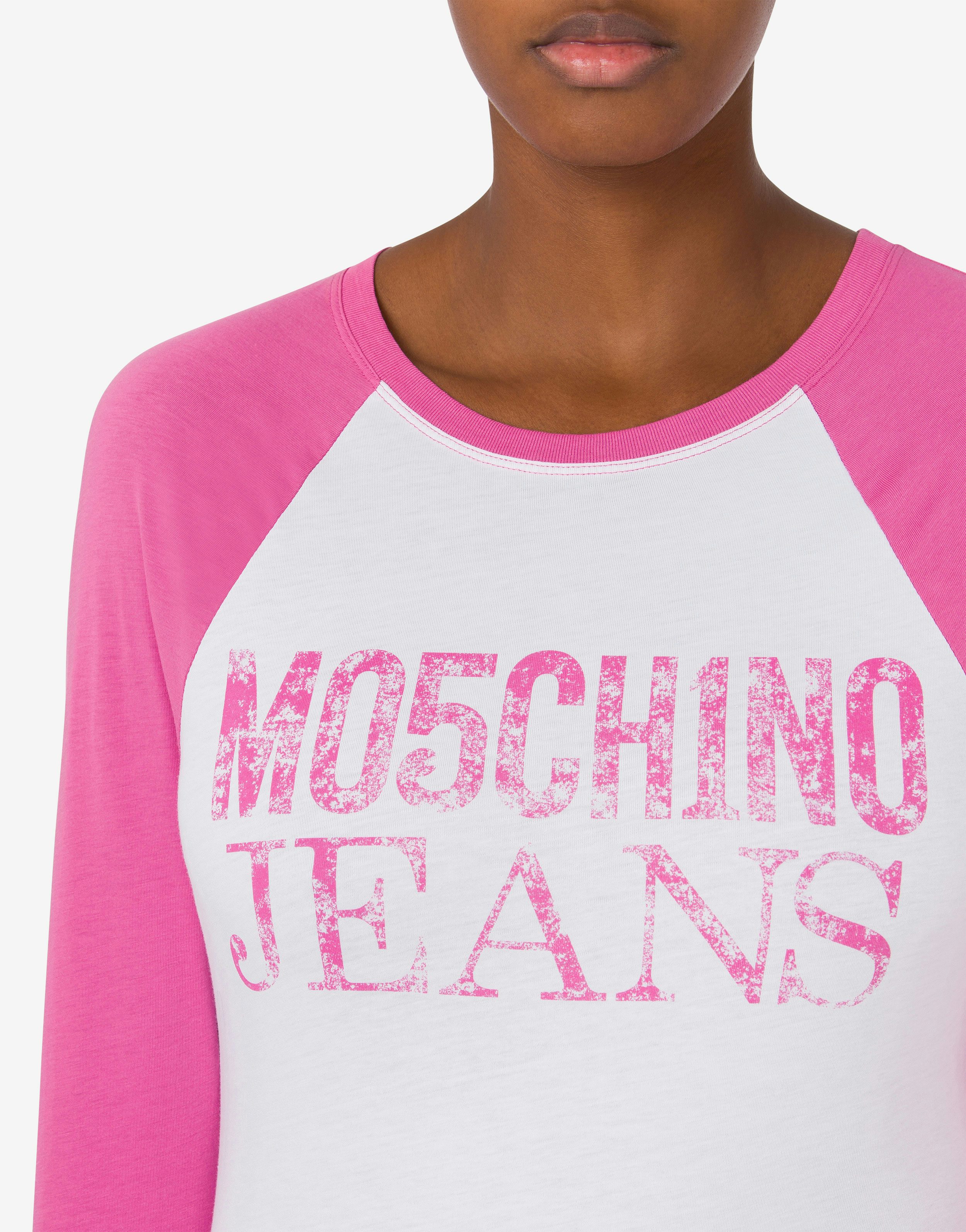 Kleid aus Jersey Moschino Jeans Logo 2