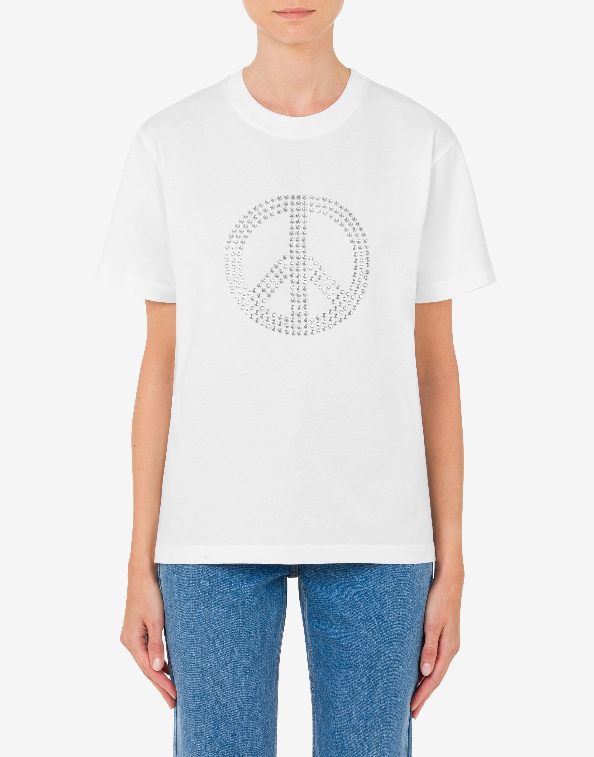 T-shirt in jersey Peace Symbol 0