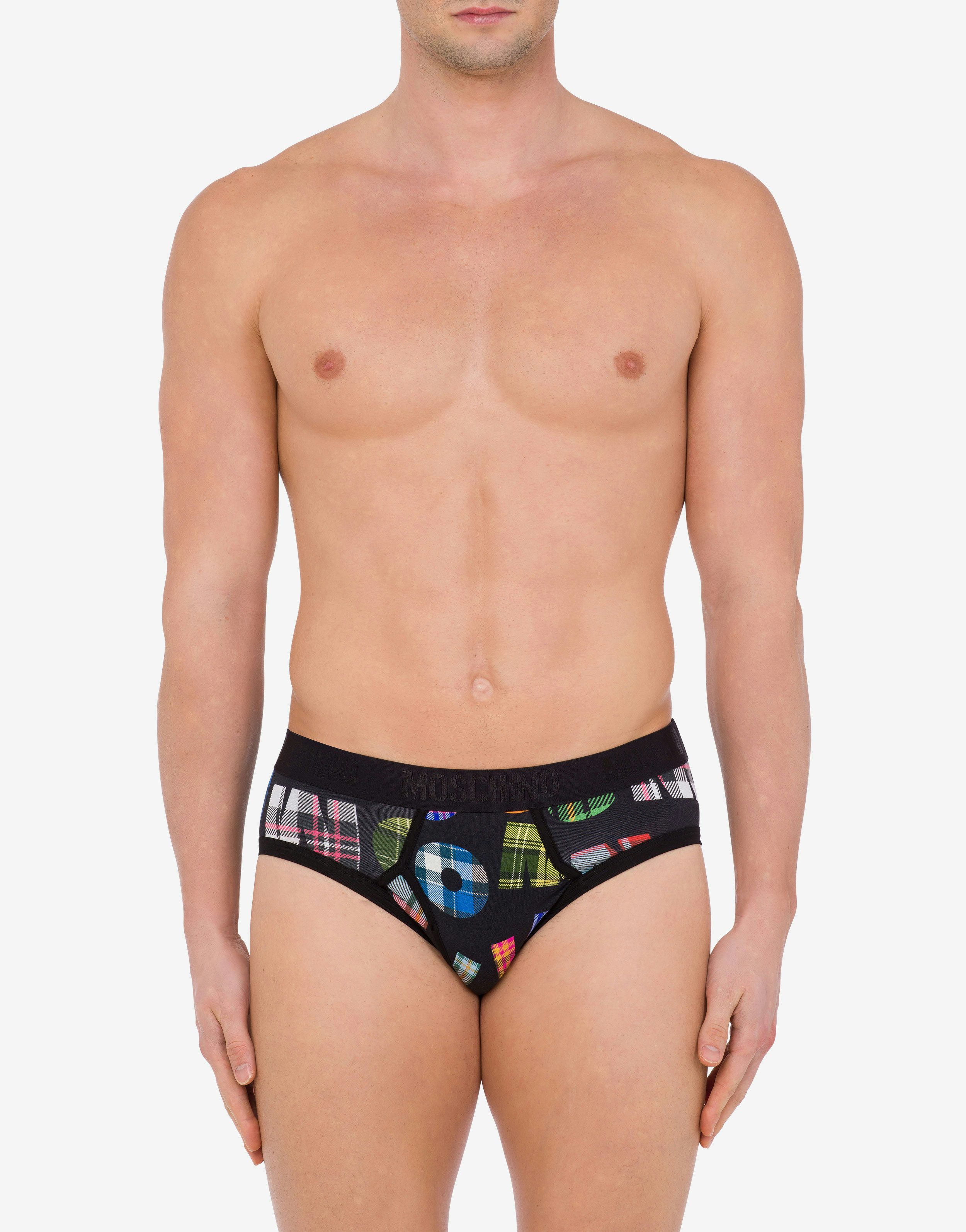 Check Letters stretch jersey boxers 0