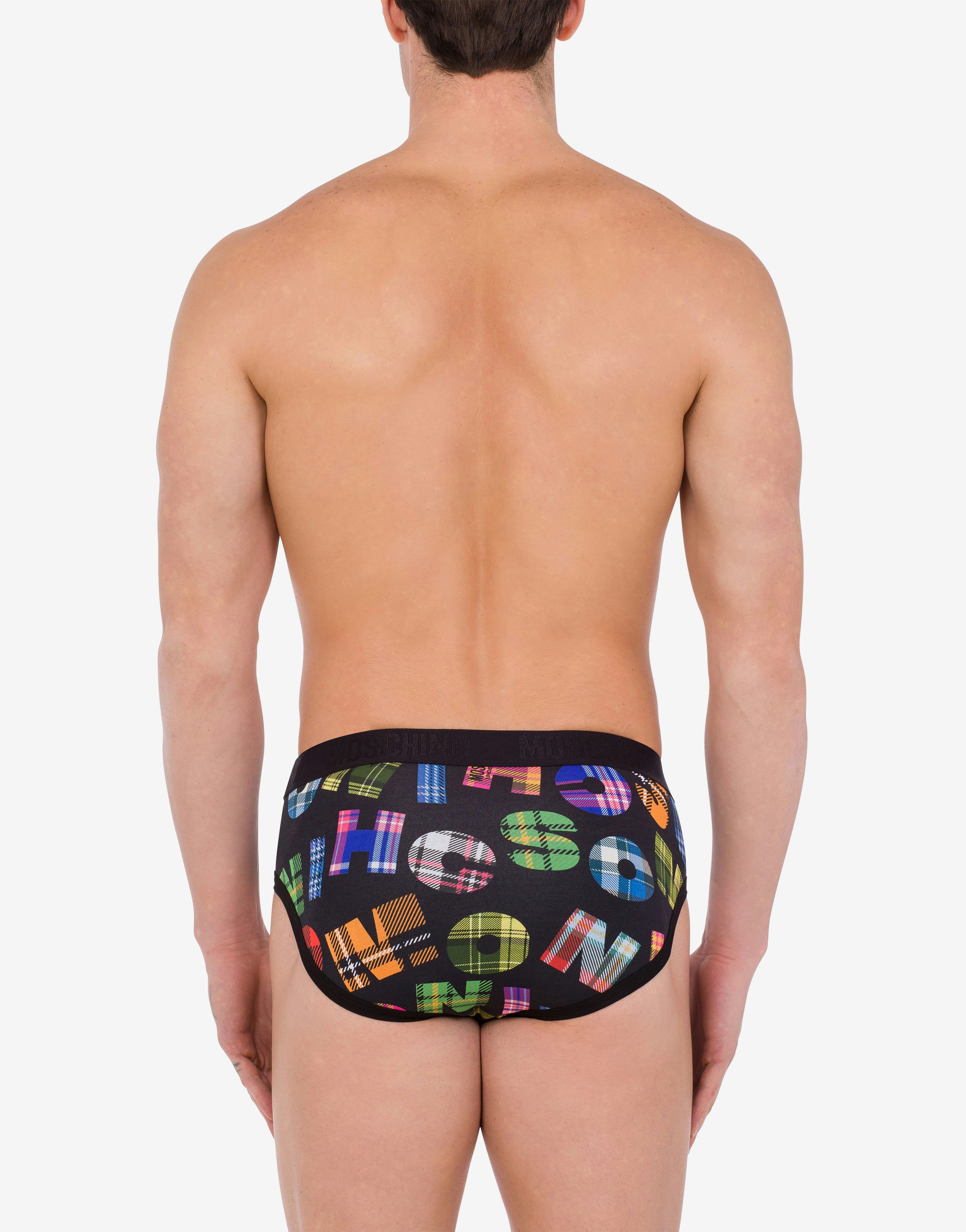 Check Letters stretch jersey boxers 1