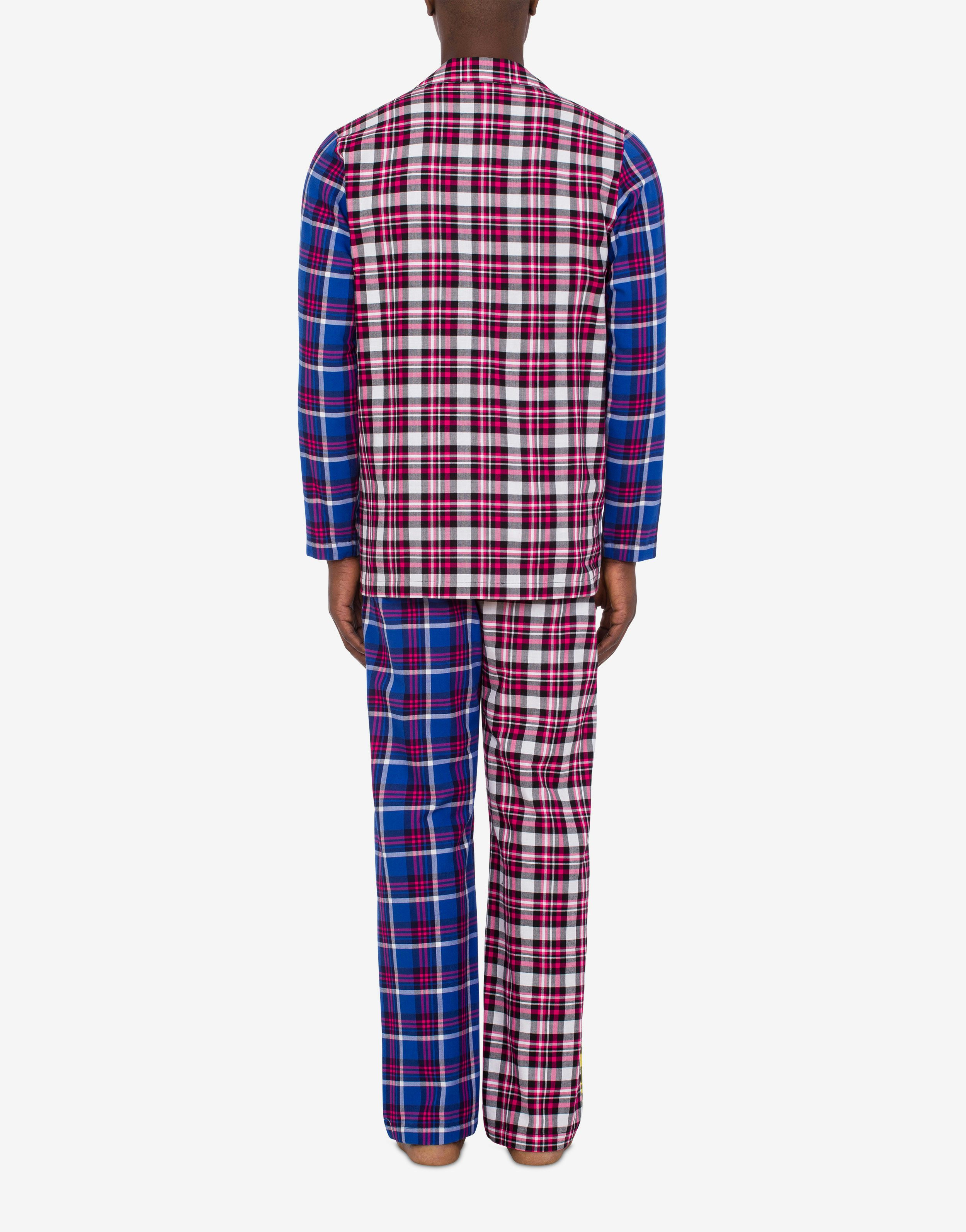Pyjama en flanelle Check Patchwork 1