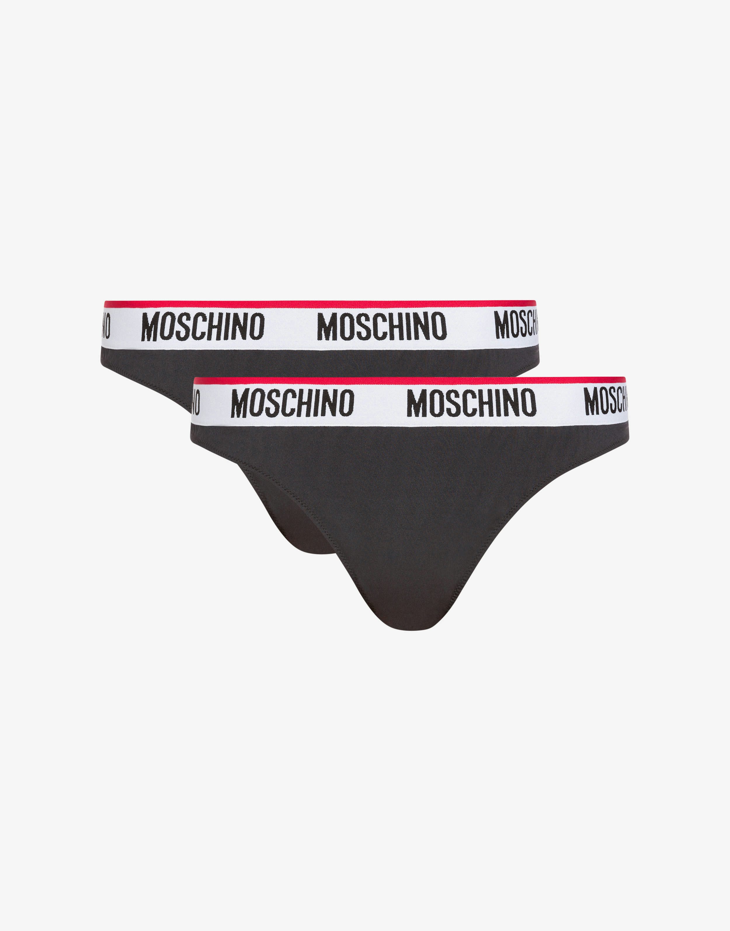 Set of 2 thongs with logo