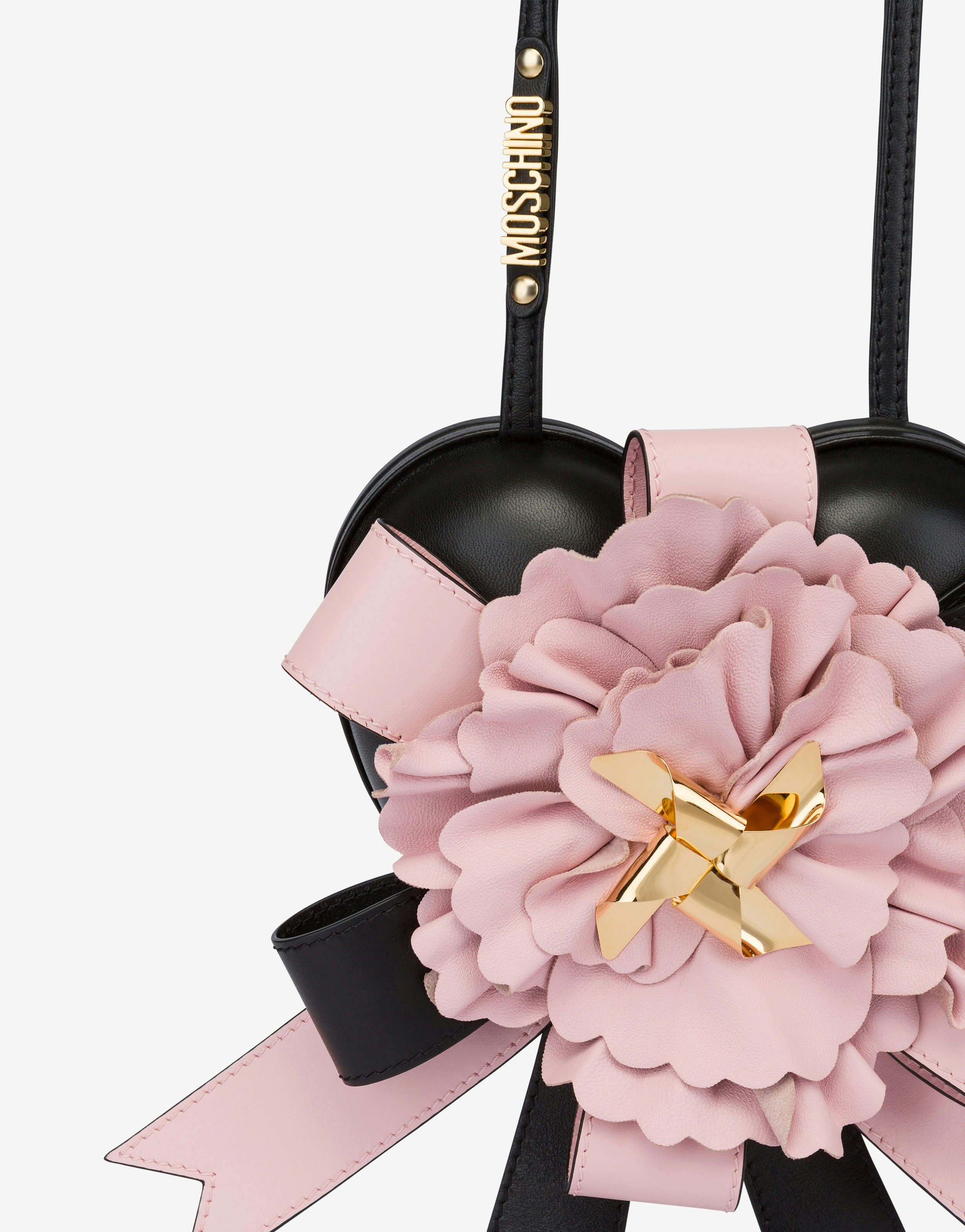 Moschino Heartbeat bag Leather Flower 2