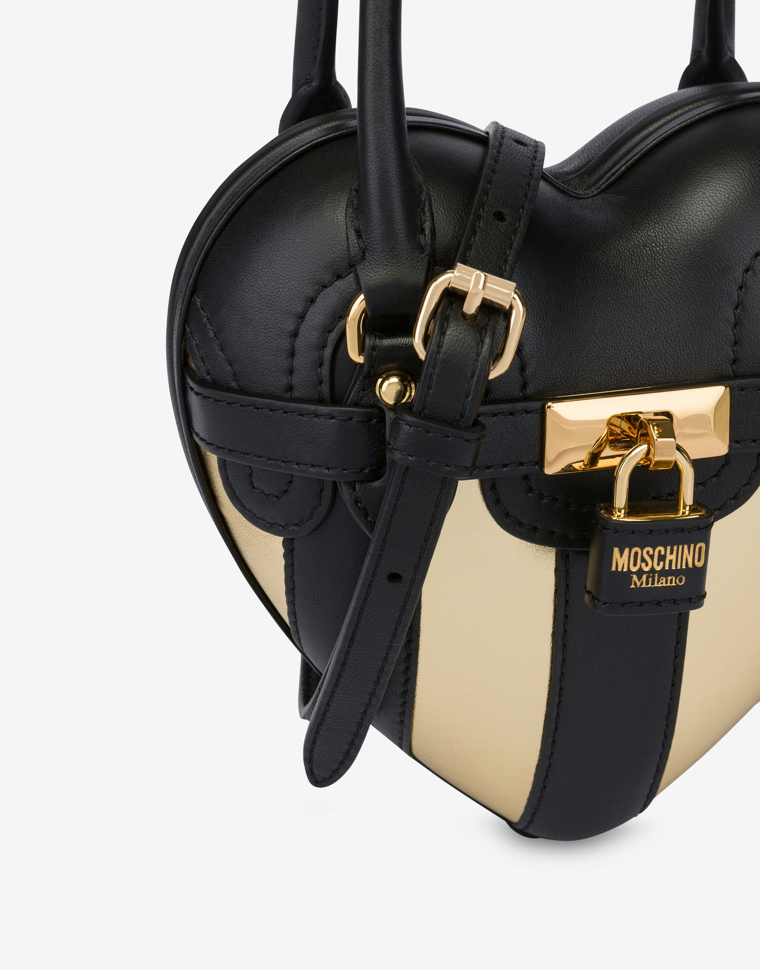 Moschino Heartbeat bag Stripes Patchwork 2