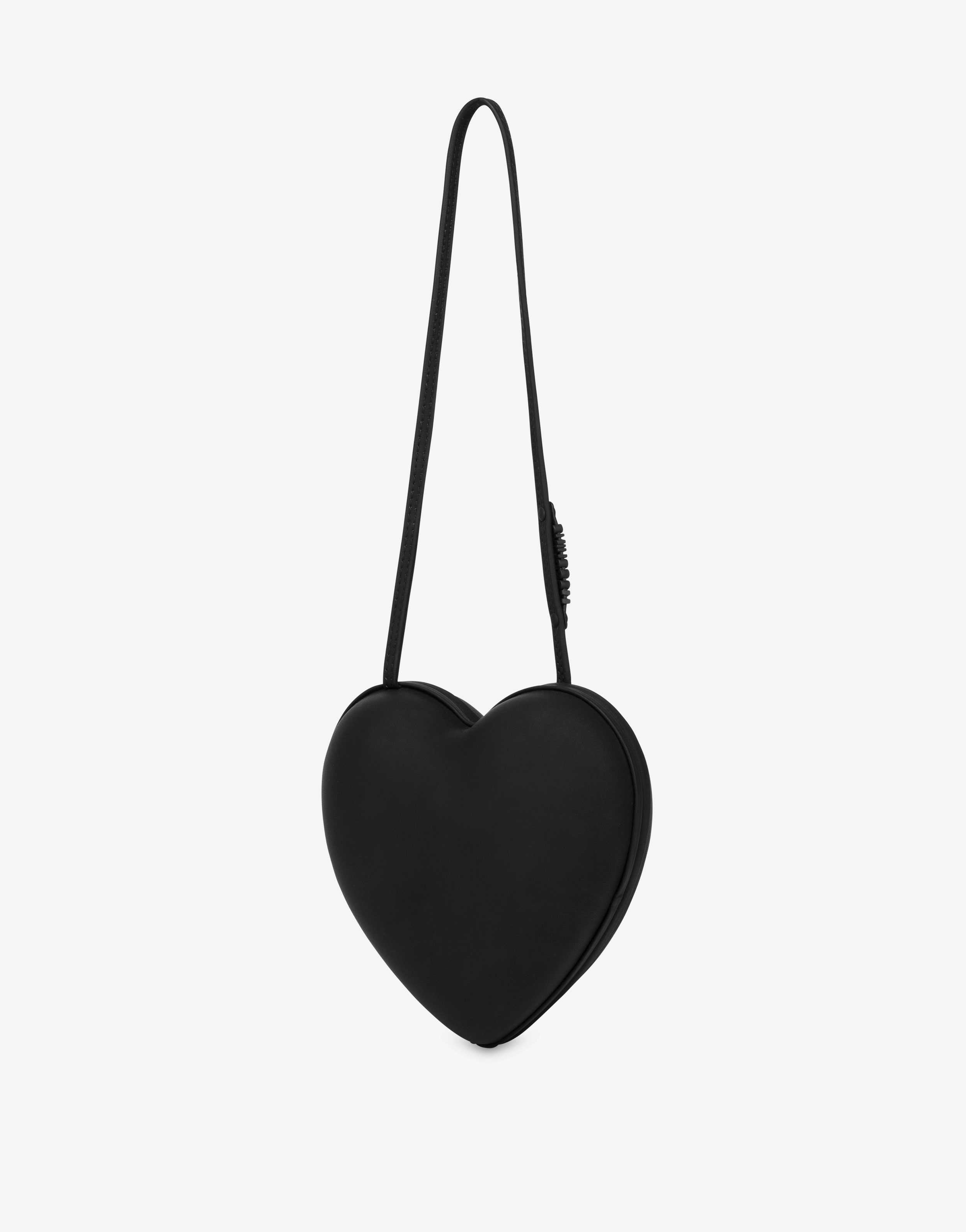 Moschino Heartbeat bag in nappa gommata 0