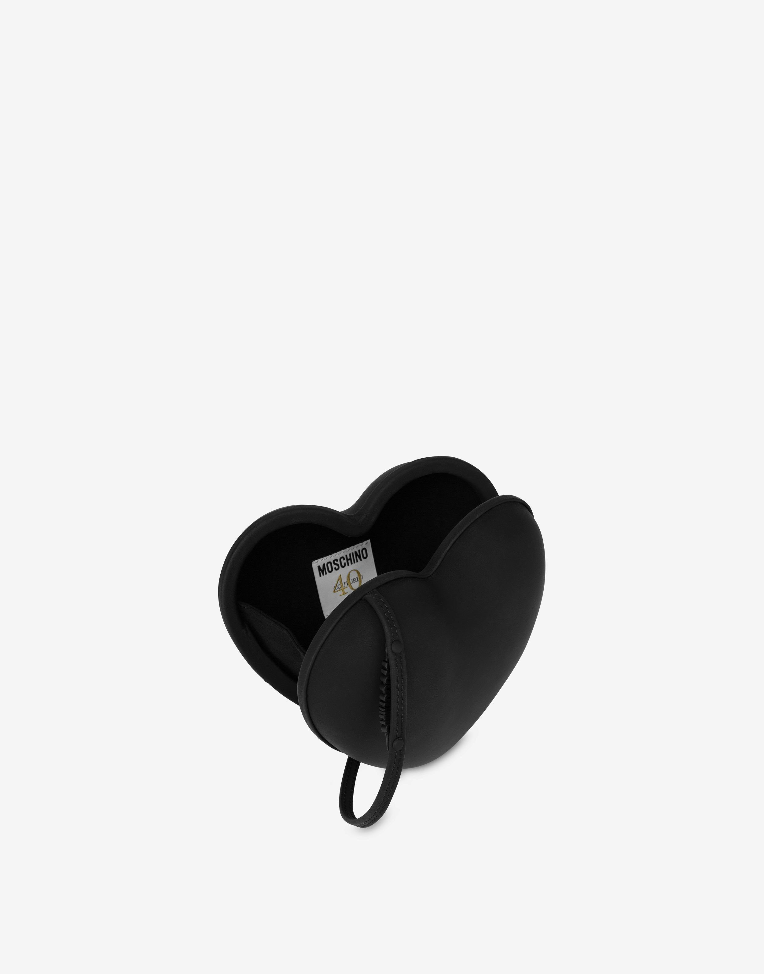 Moschino Heartbeat bag in nappa gommata 1