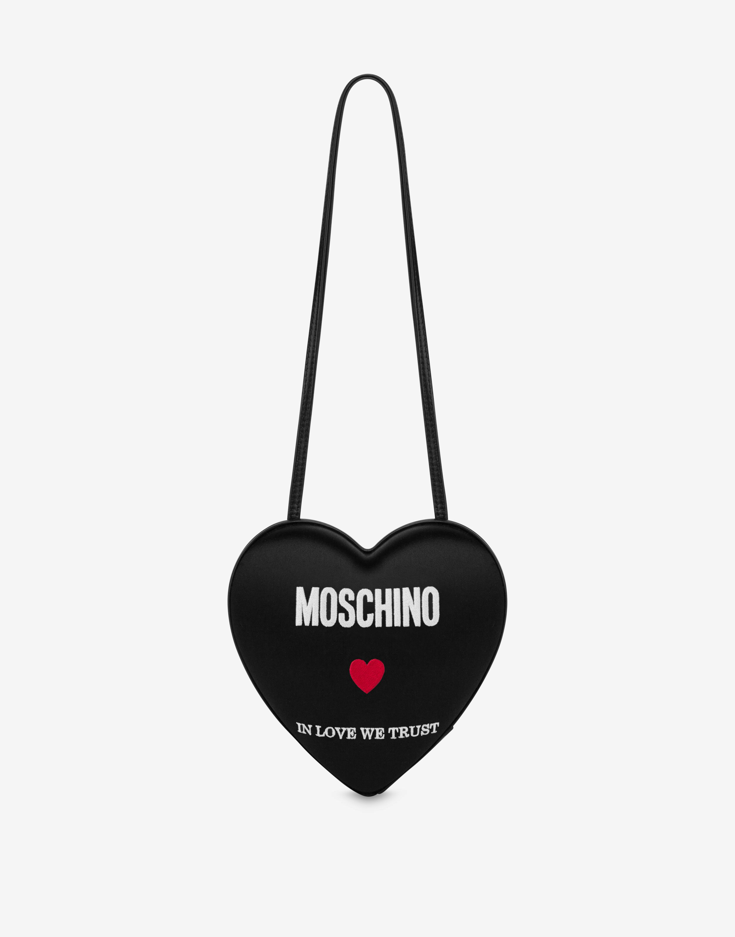 Moschino Heartbeat bag a spalla In Love We Trust