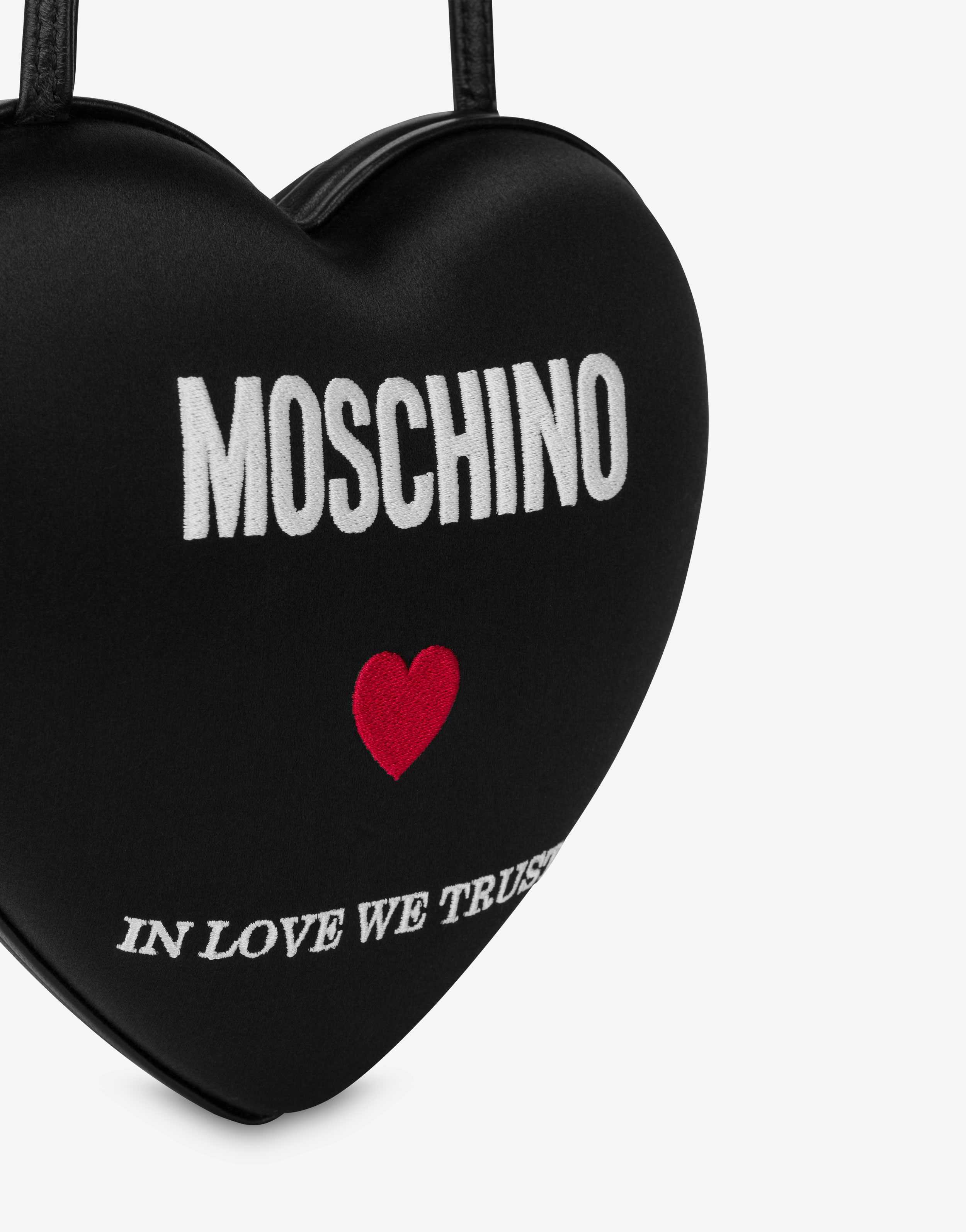 Moschino Heartbeat bag a spalla In Love We Trust 2