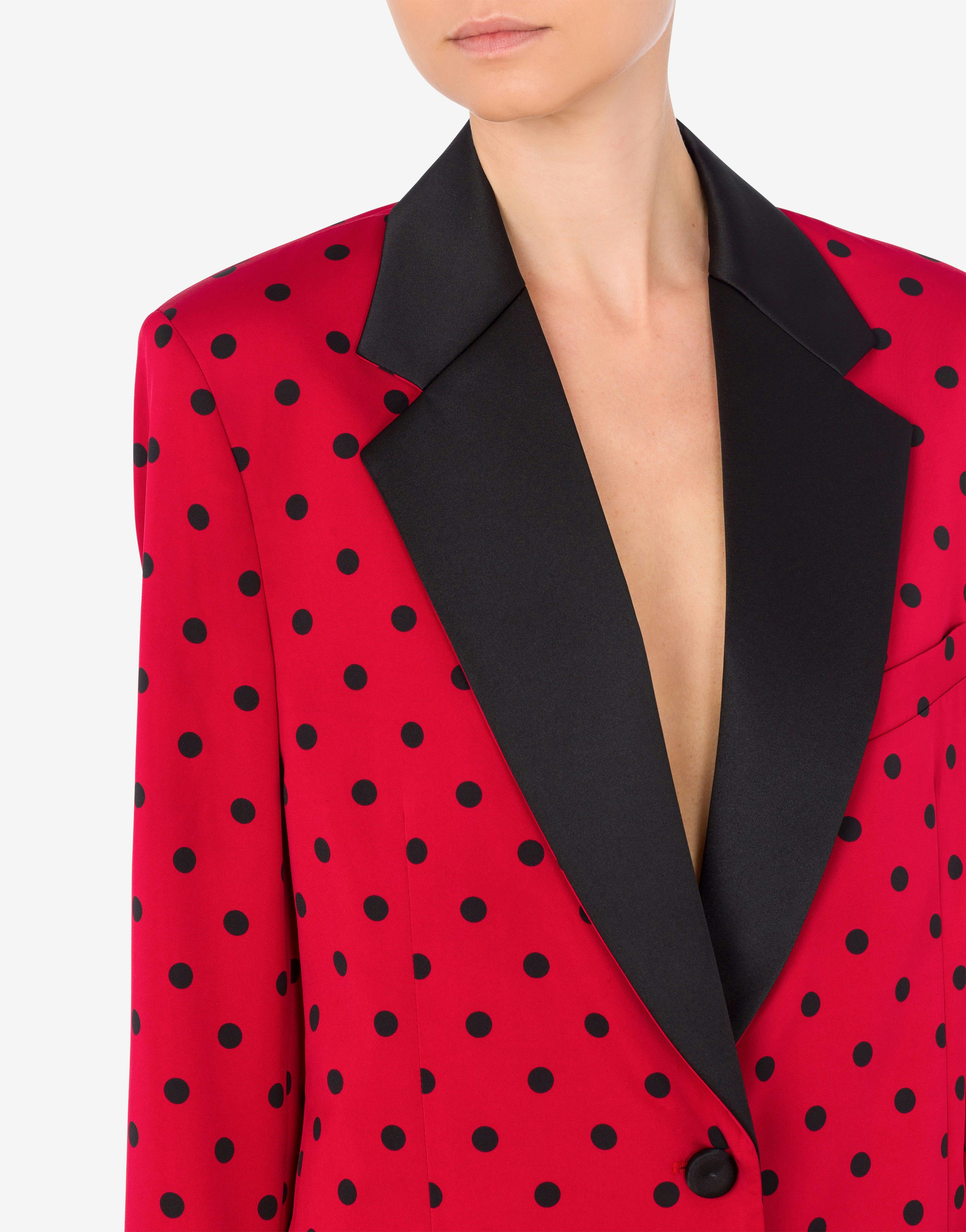 Giacca in taffet? Allover Polka Dots 2
