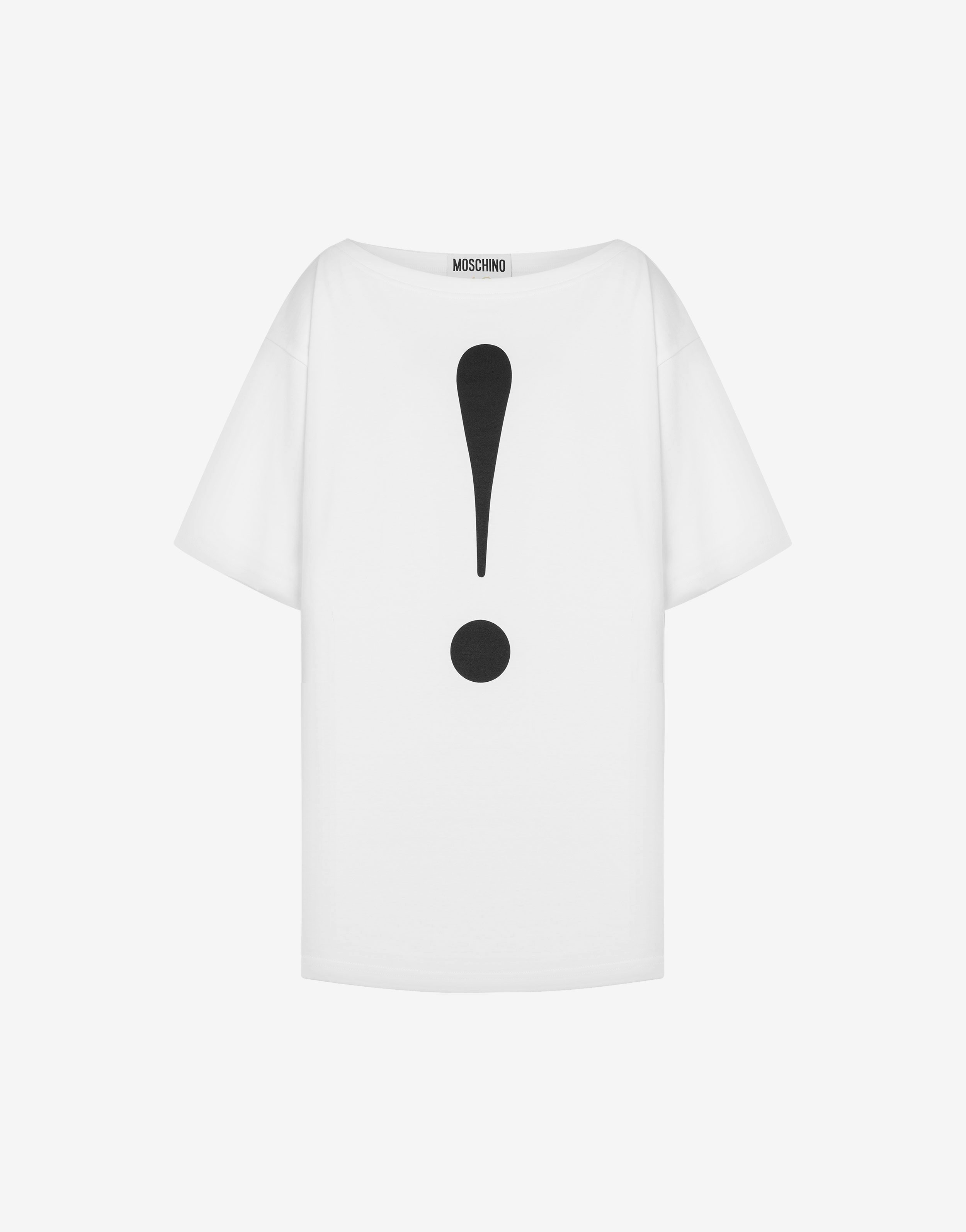 T-shirt aus interlock exclamation mark