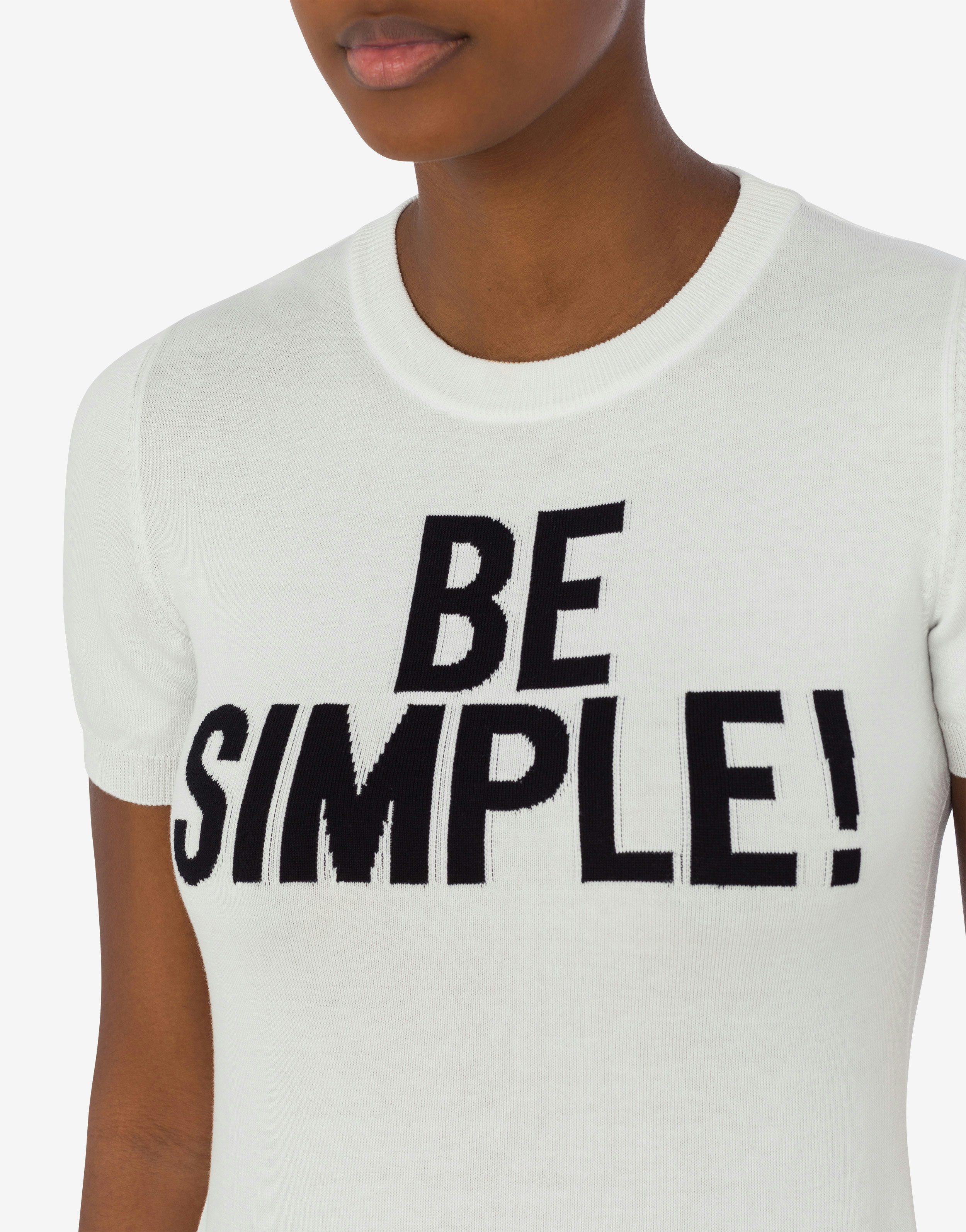 Top in maglia Be Simple! 2