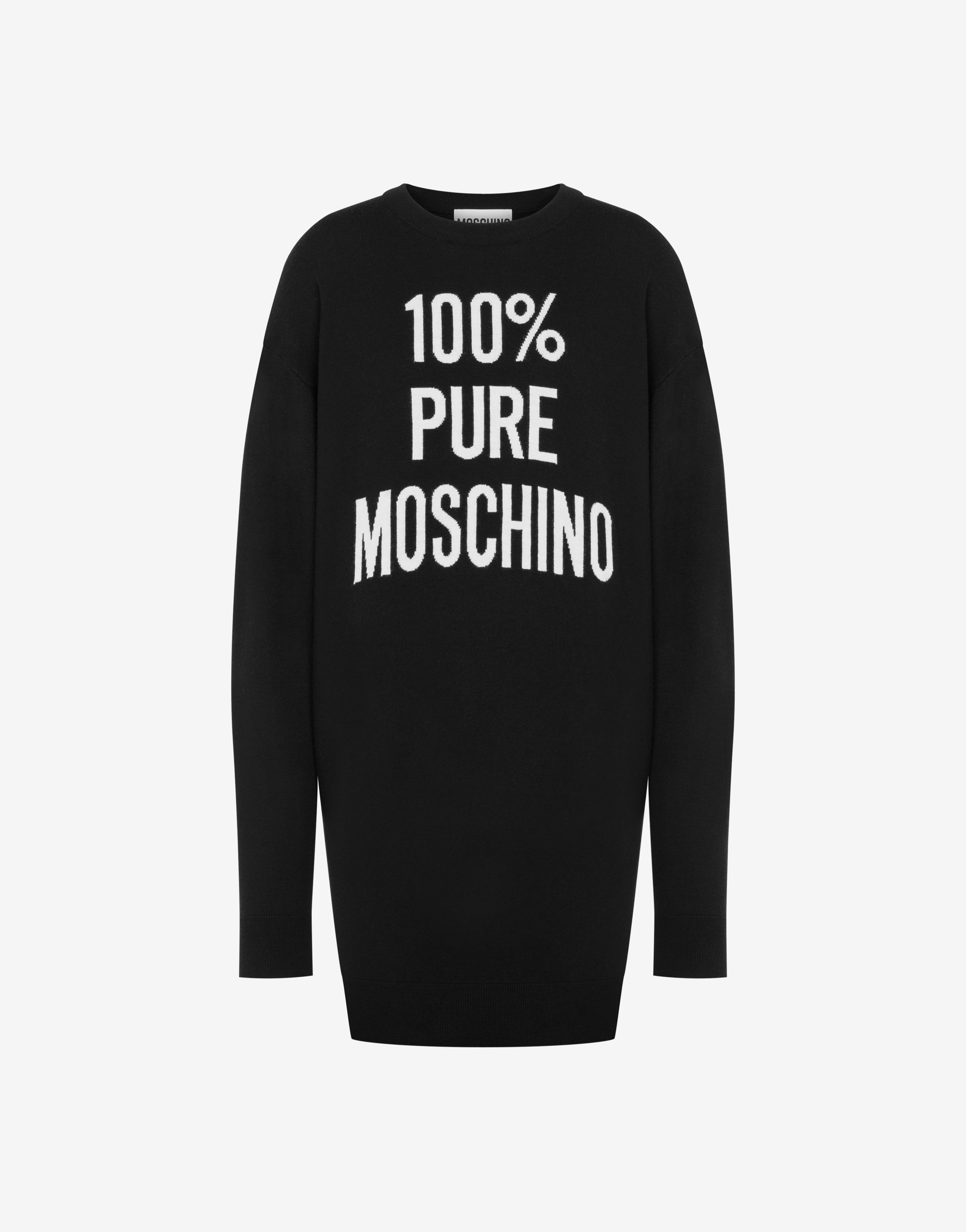 Abito in lana 100% Pure Moschino