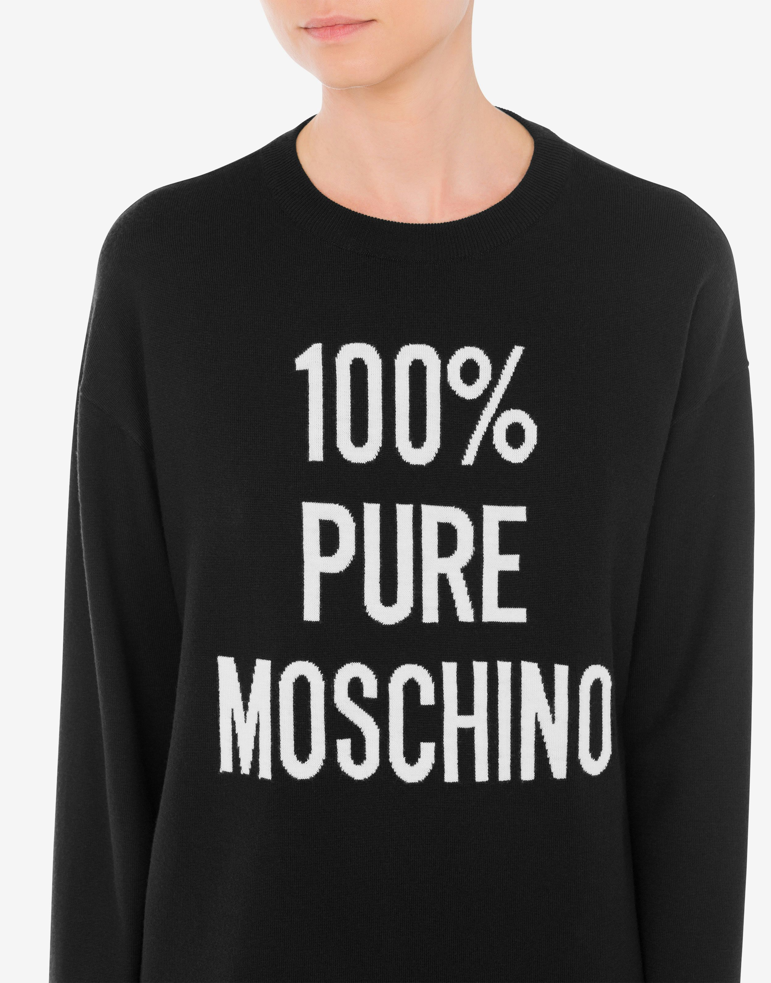 Abito in lana 100% Pure Moschino 2