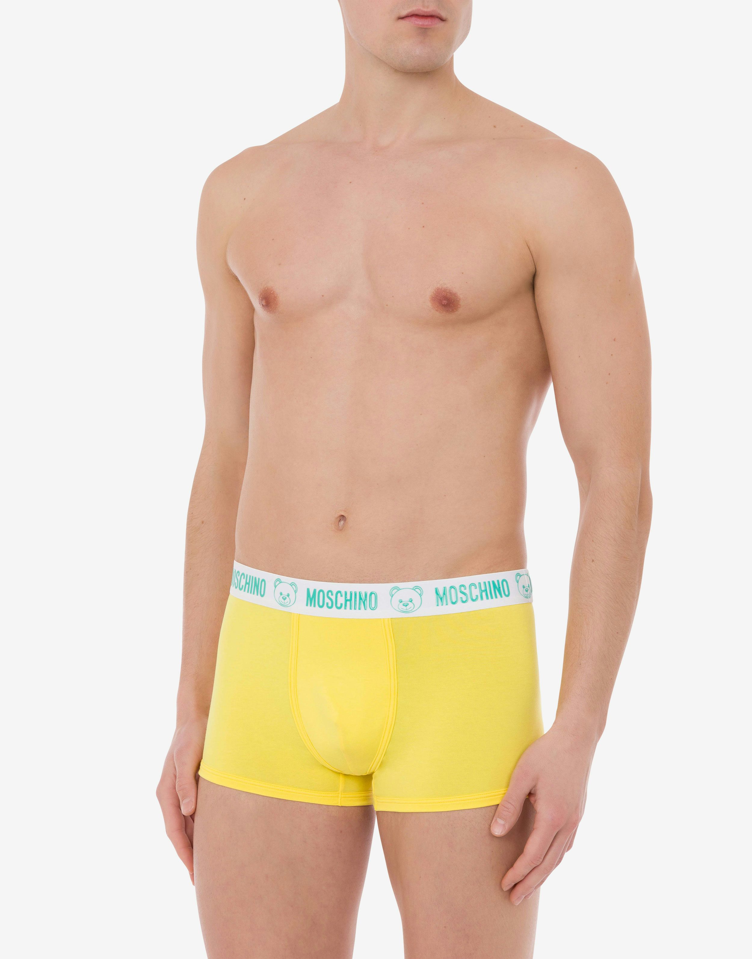 T-Shirt MOSCHINO UNDERWEAR Men color Yellow