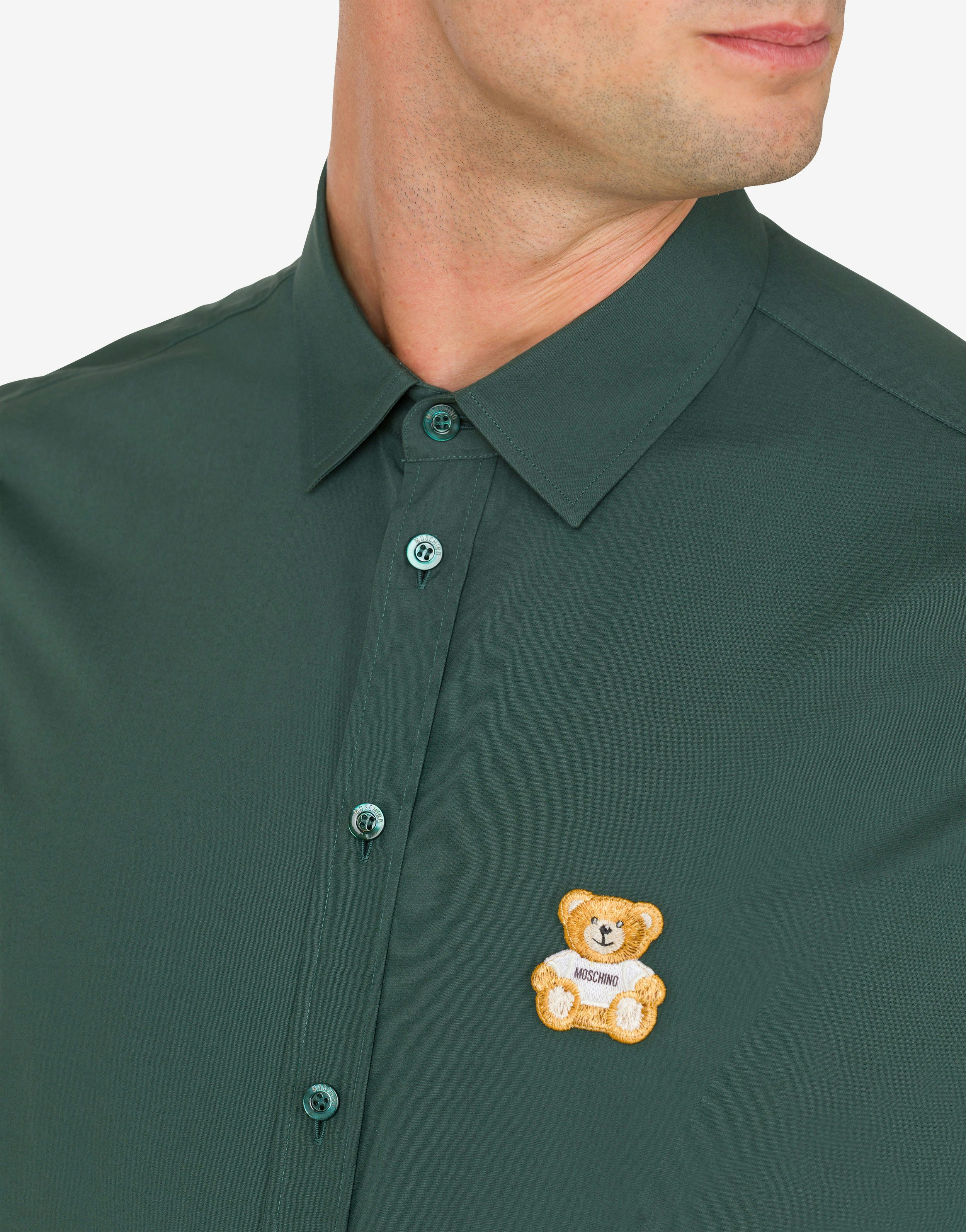 Camicia in popeline Teddy Patch 2