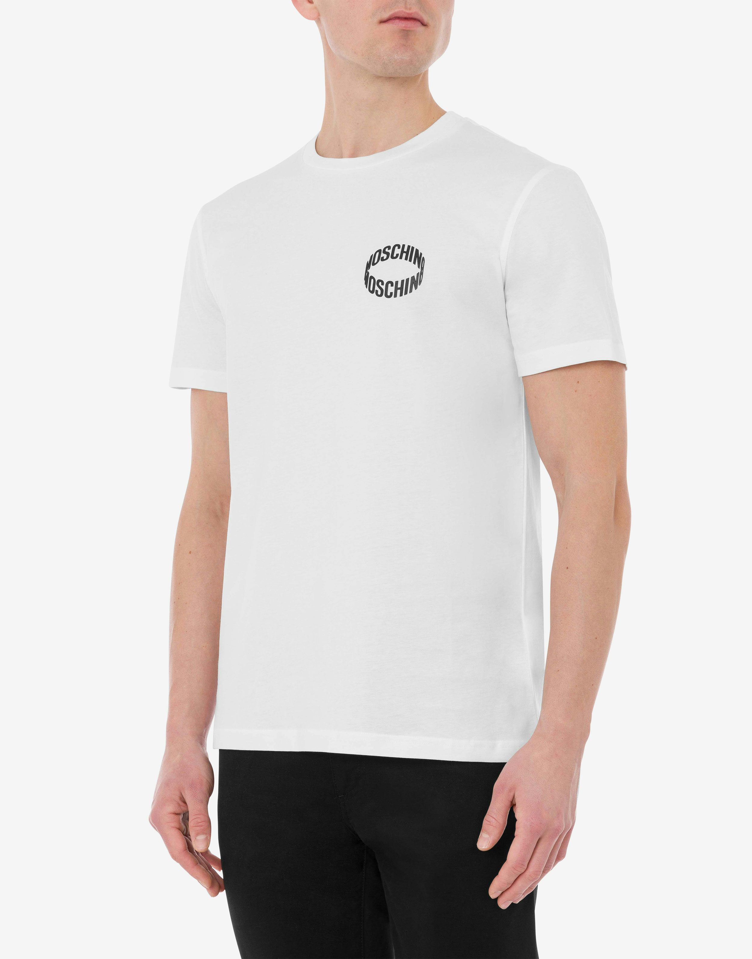 T-shirt in jersey Moschino Loop 0