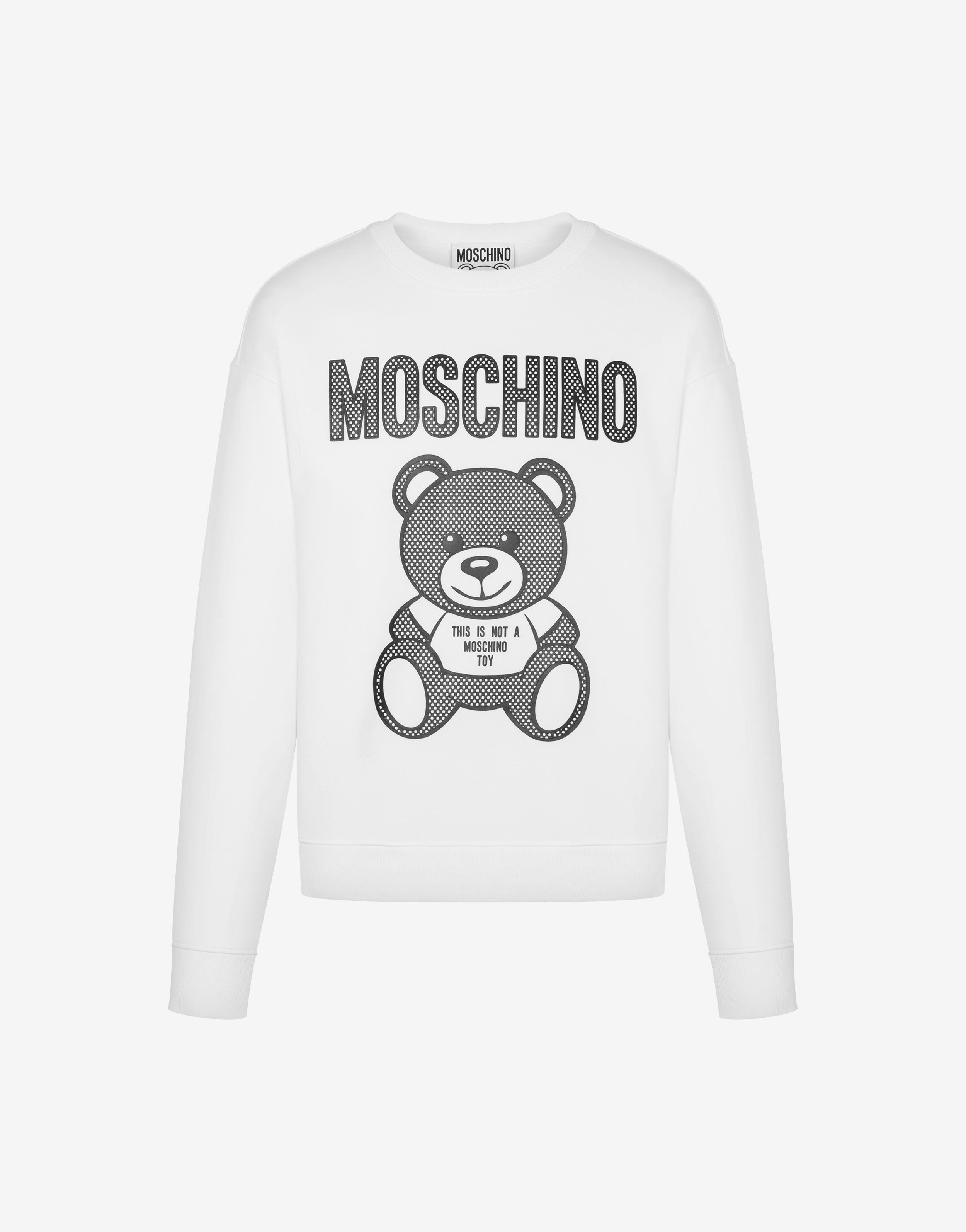 Teddy Mesh organic cotton sweatshirt