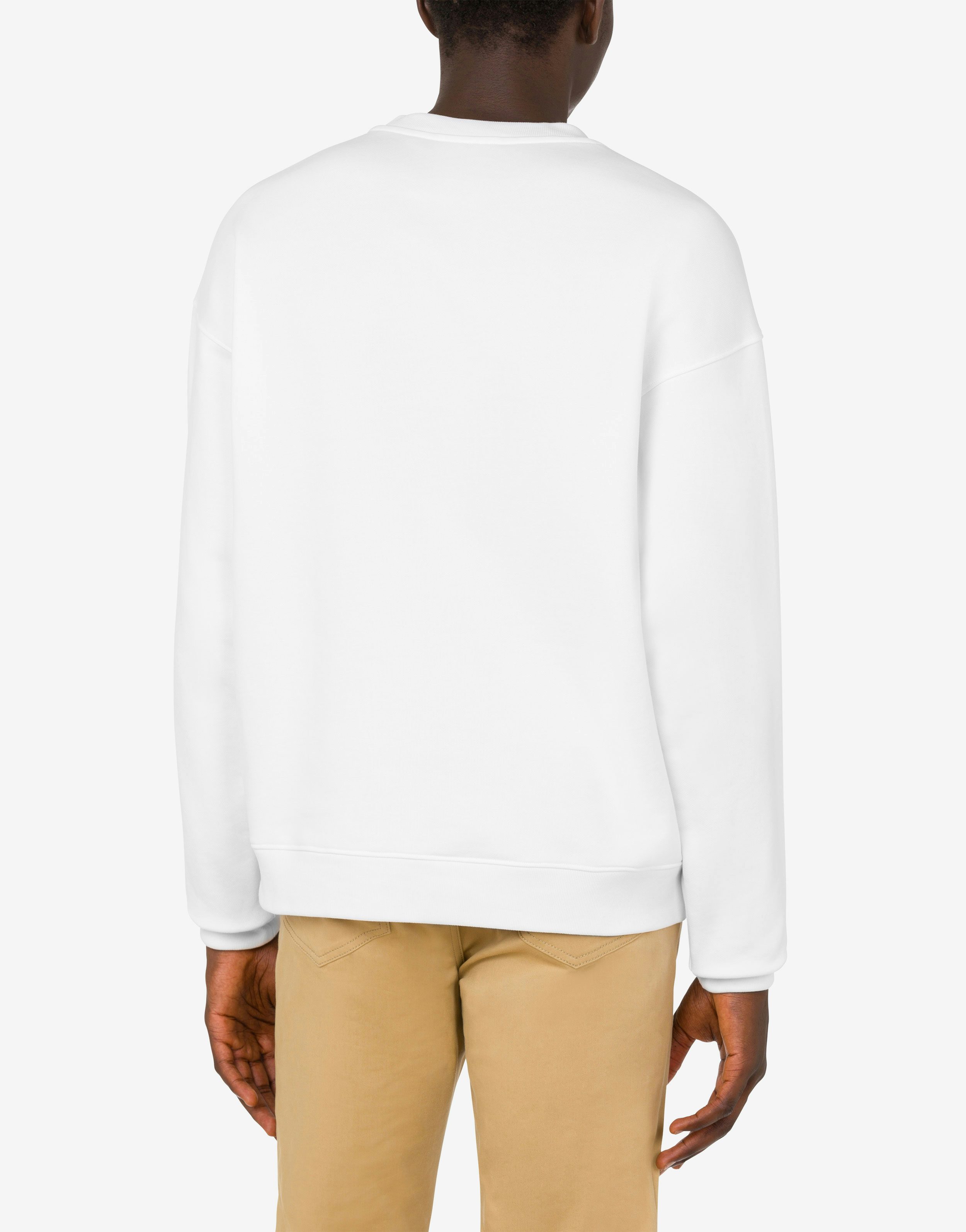 Teddy Mesh organic cotton sweatshirt 1