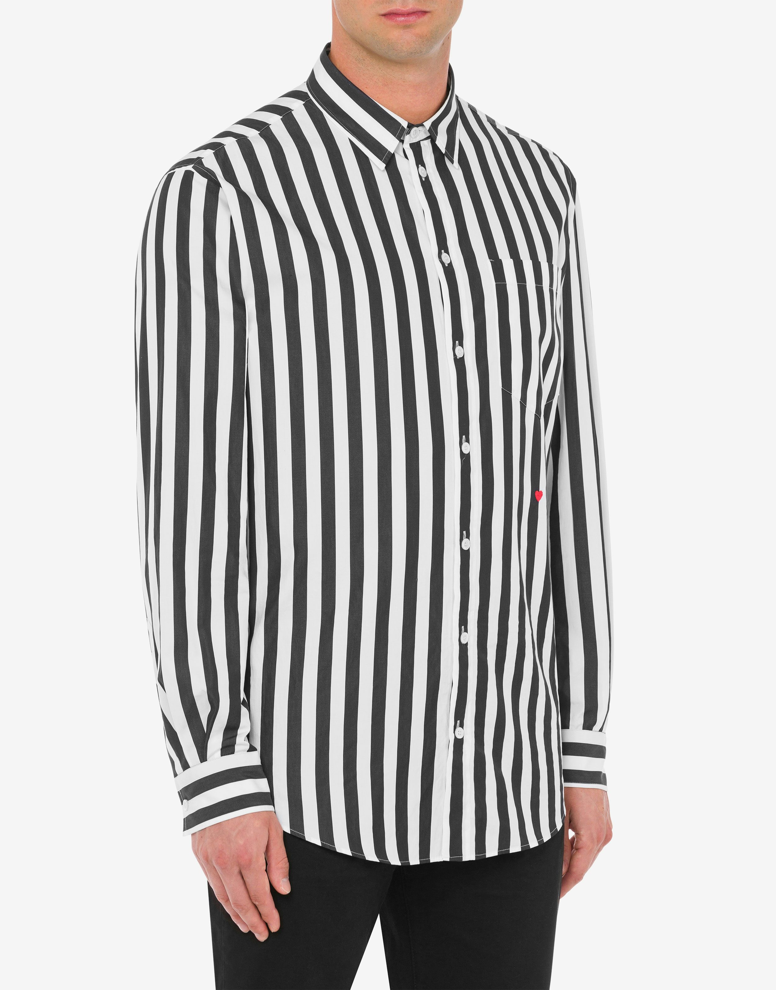Camicia in popeline Archive Stripes 0