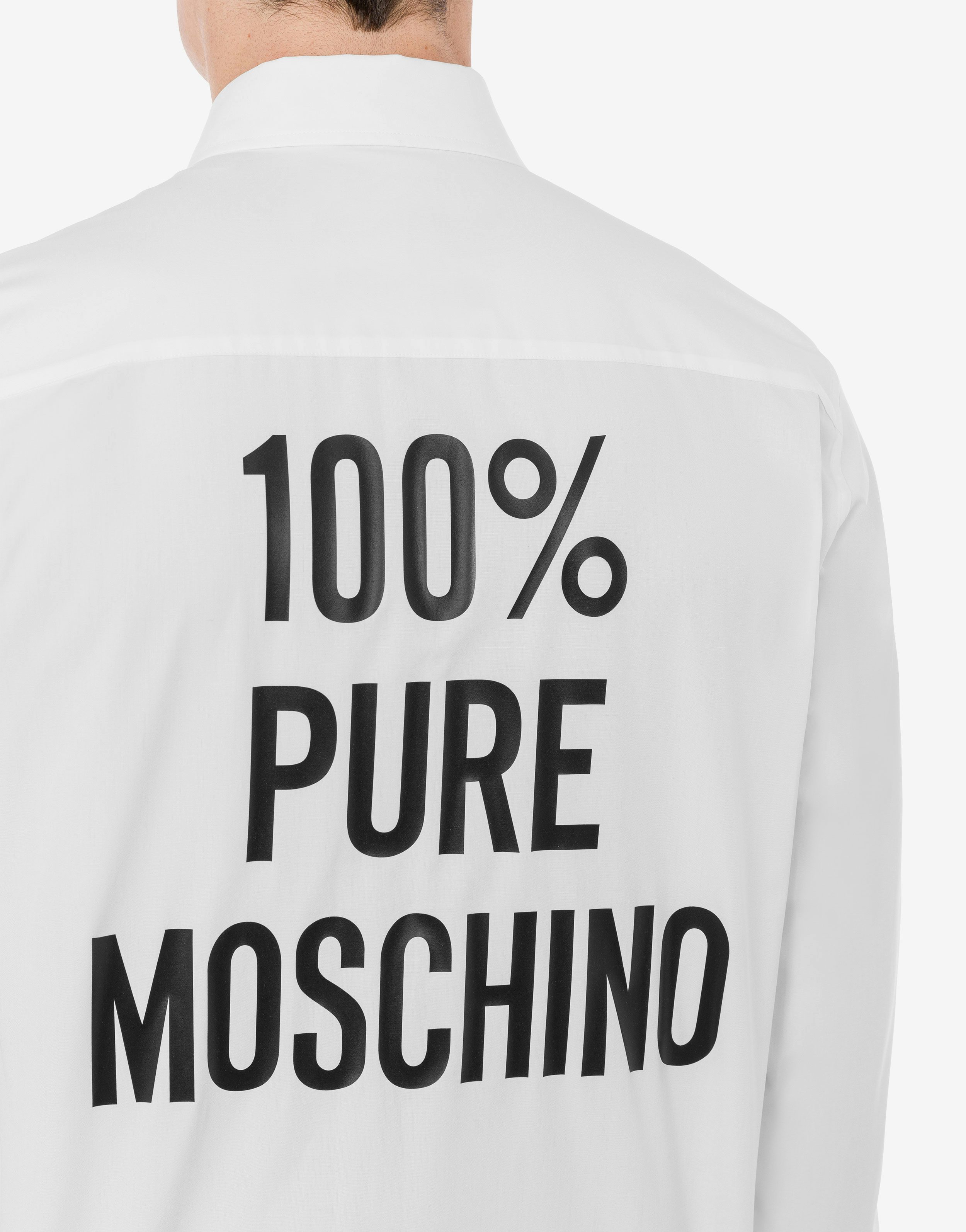 Camicia in popeline 100% Pure Moschino 2