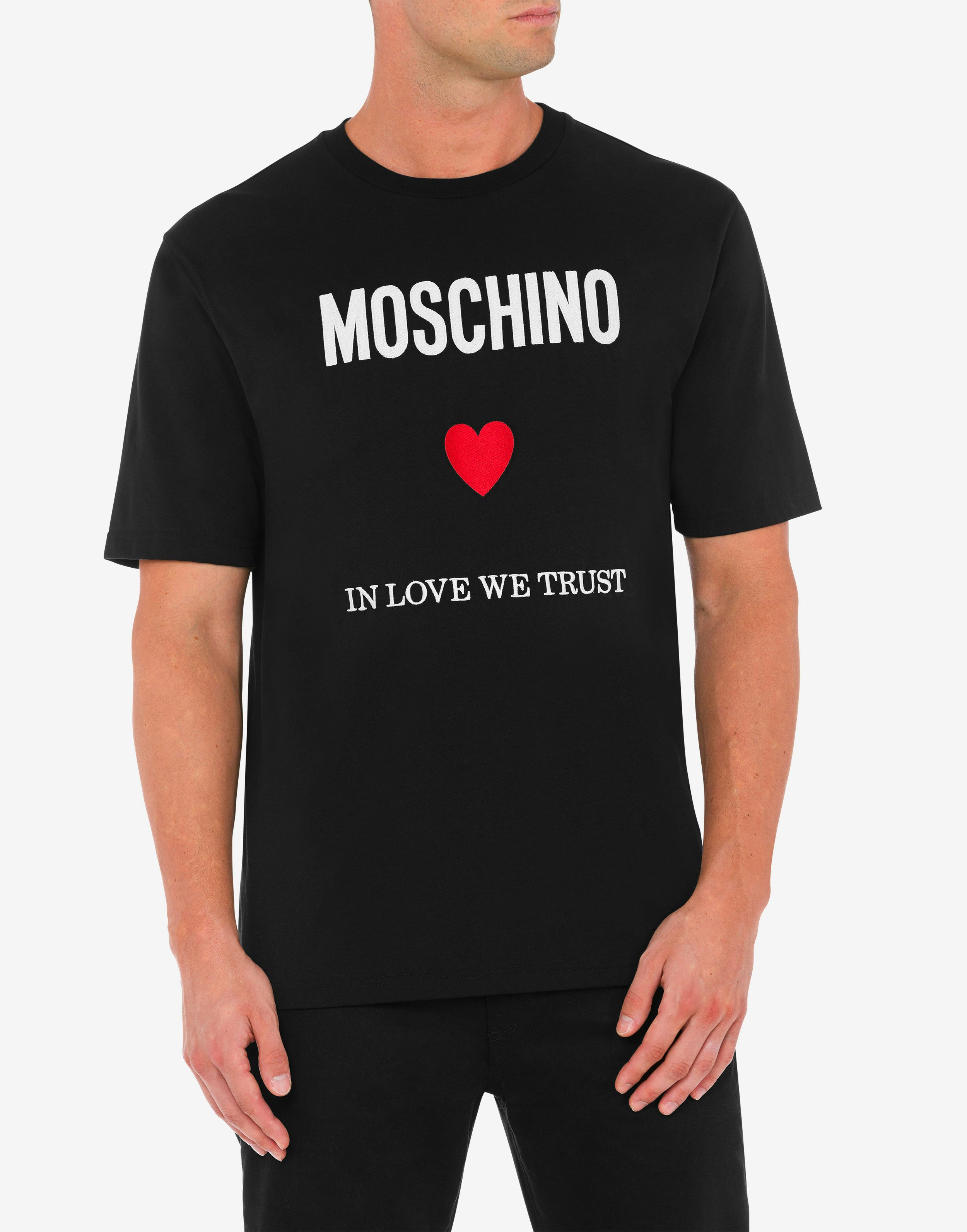 T-shirt in jersey organico In Love We Trust 0