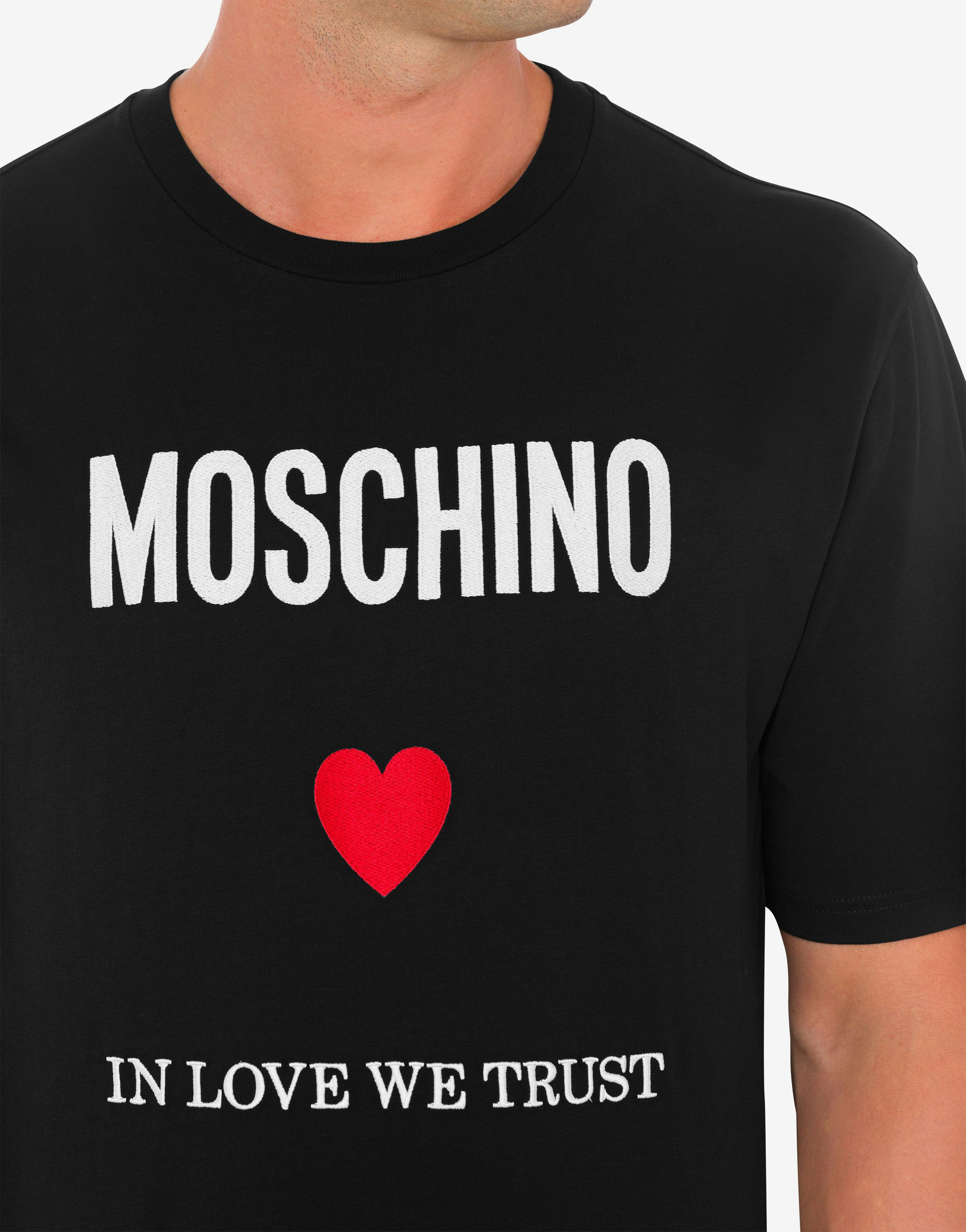 T-shirt in jersey organico In Love We Trust 2