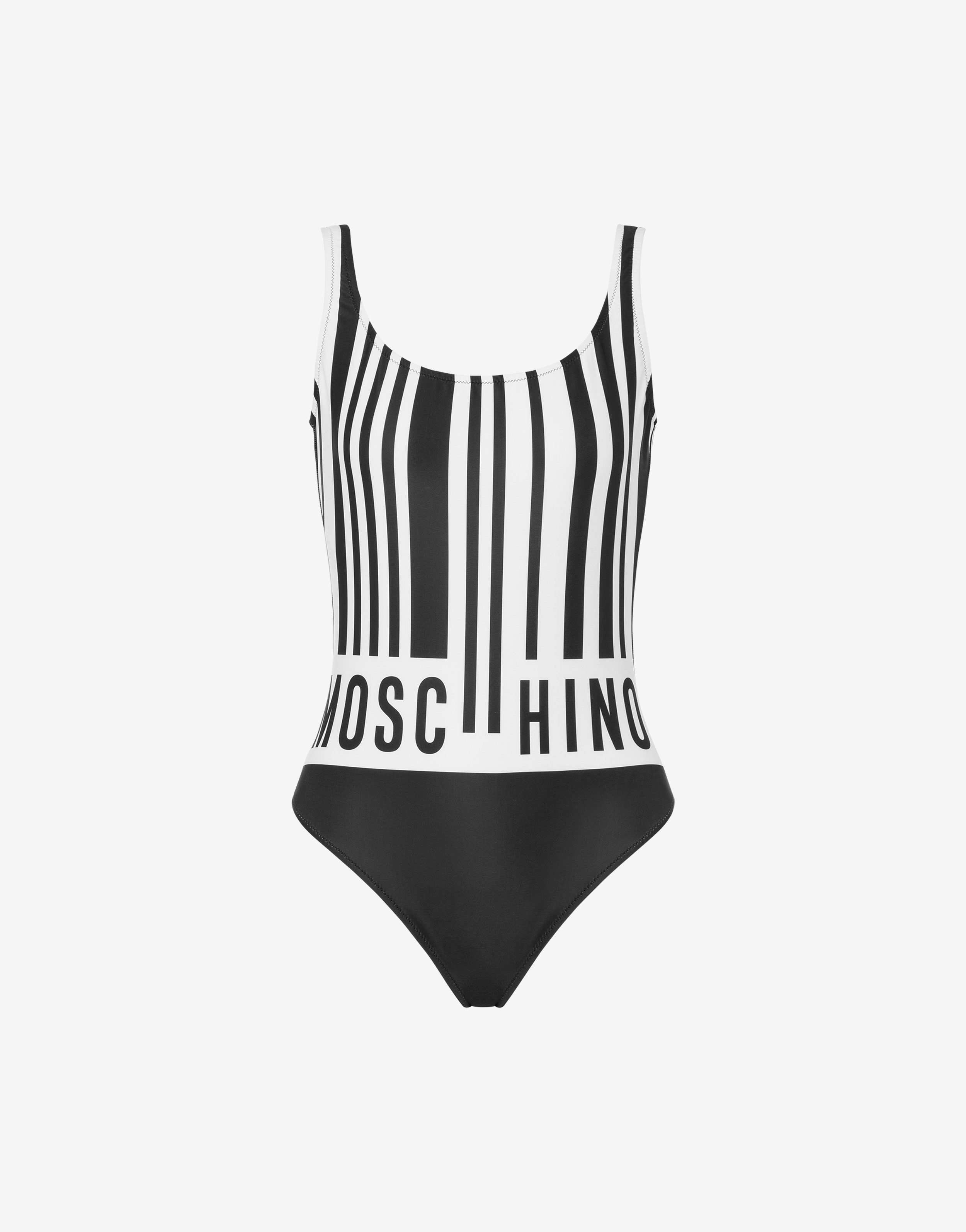 Love Moschino Costume intero con stampa Barcode