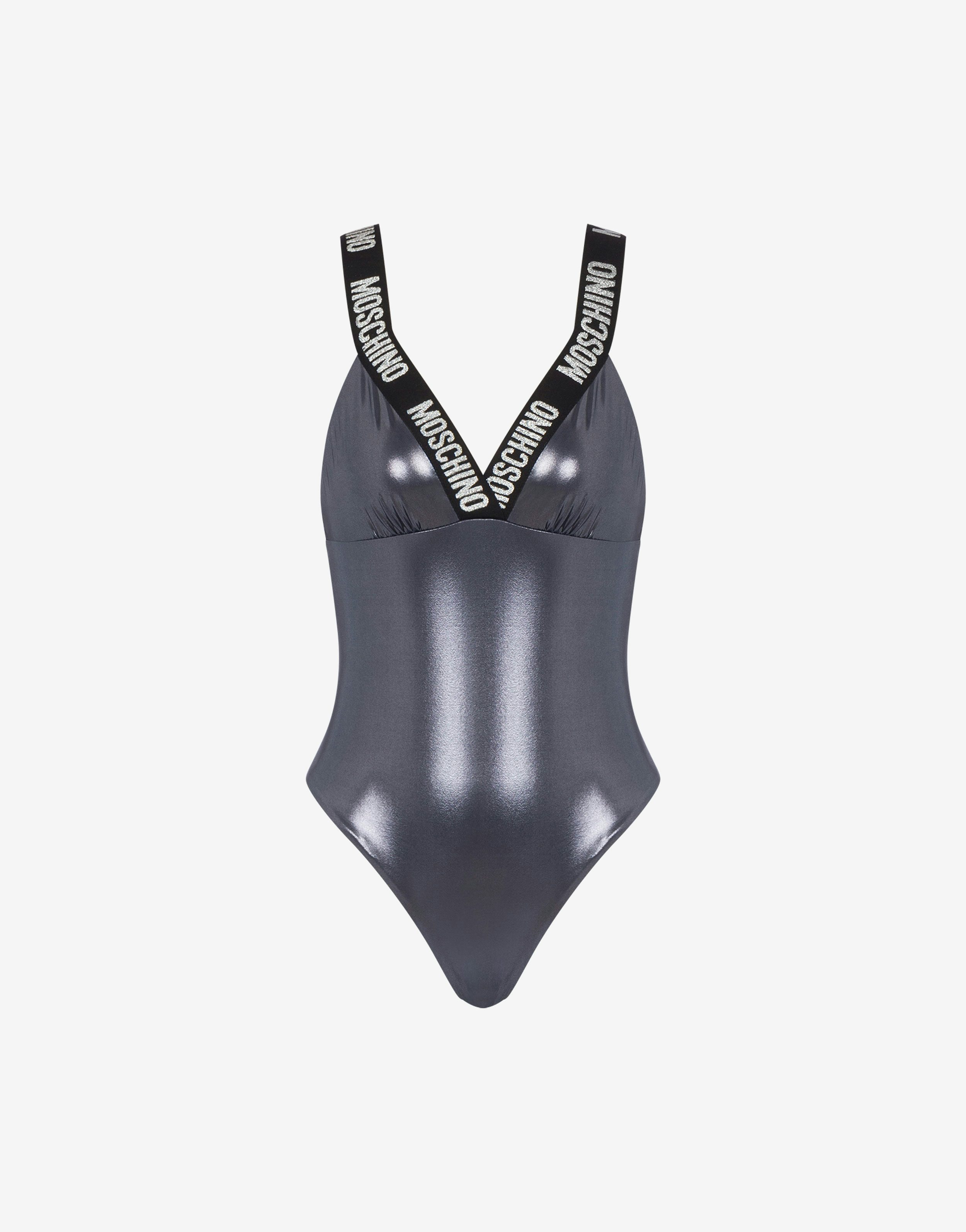 Silver one piece swimsuit online