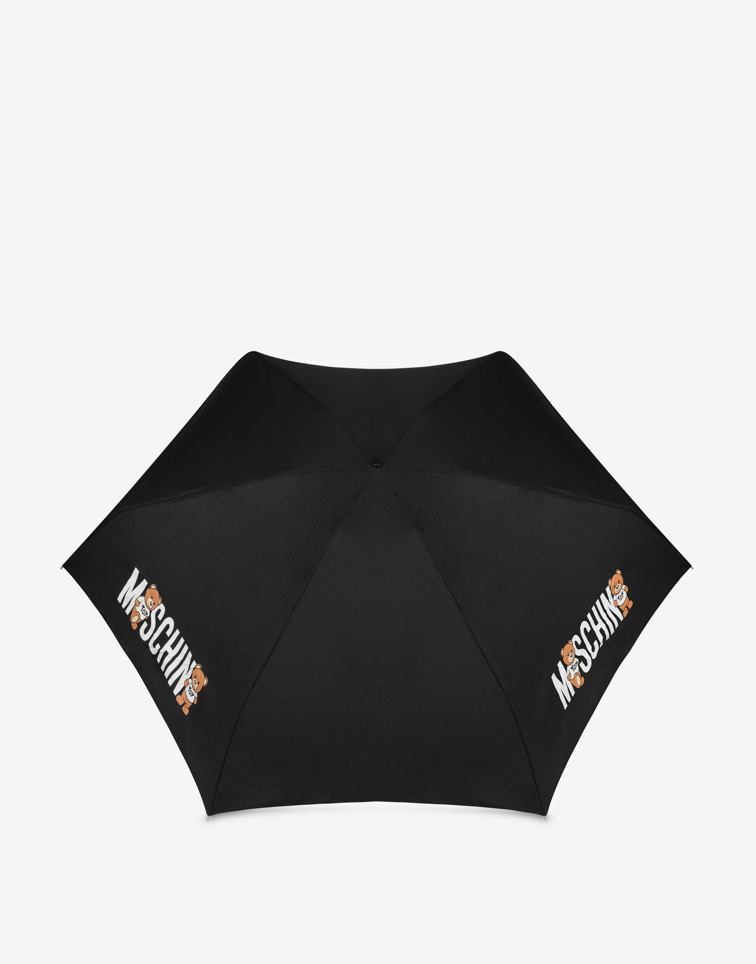 Supermini-Schirm mit Teddy Logo
