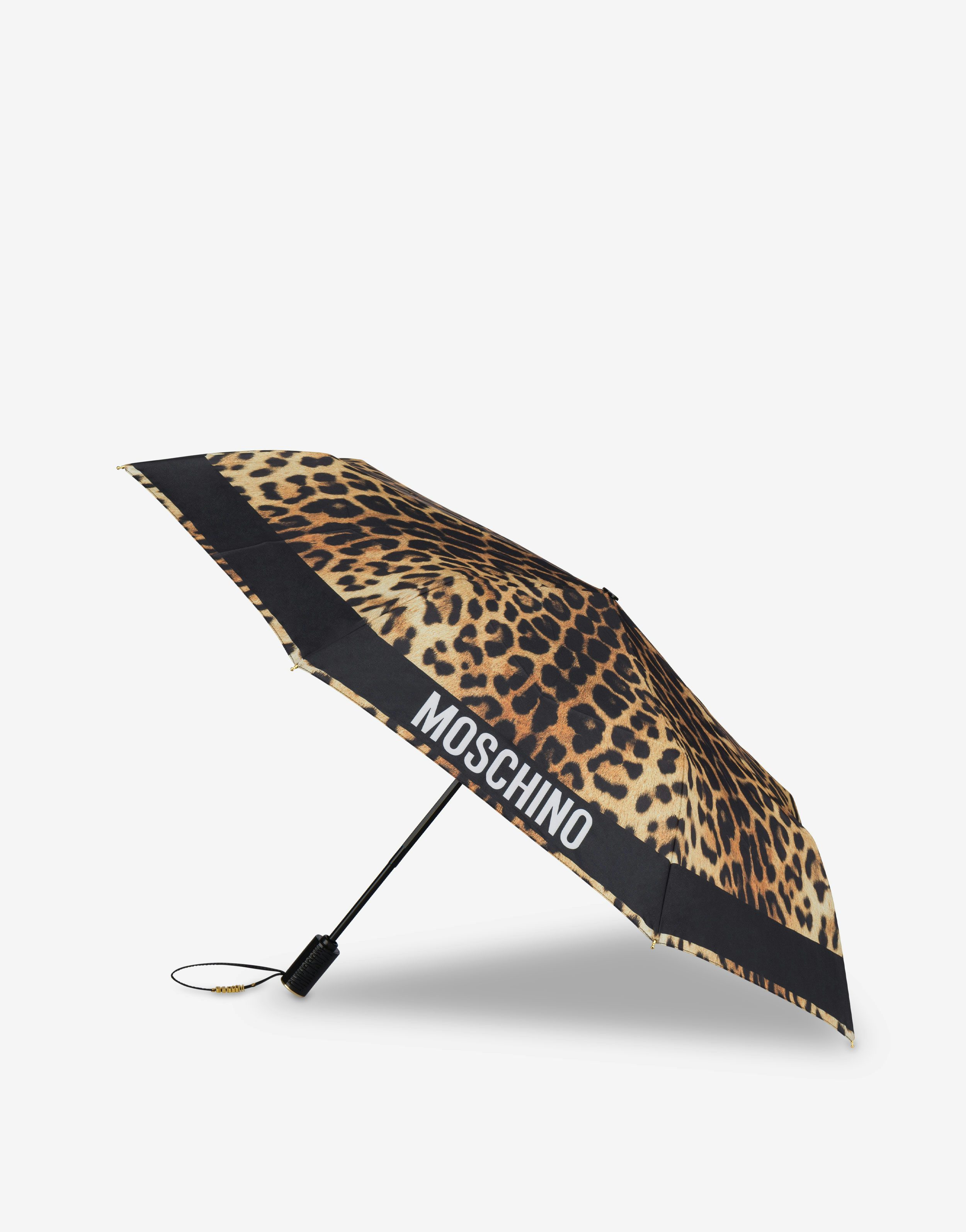 Leopard Print open & close umbrella 0