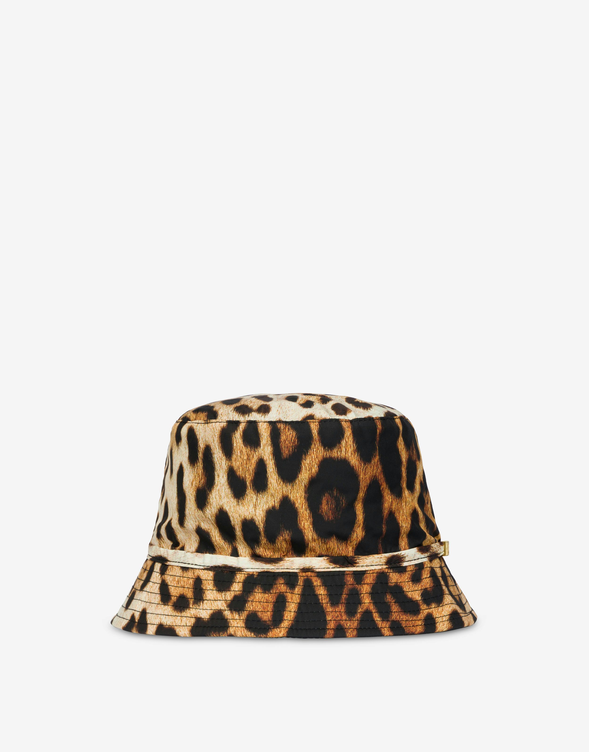 Nylon Leopard Print hat