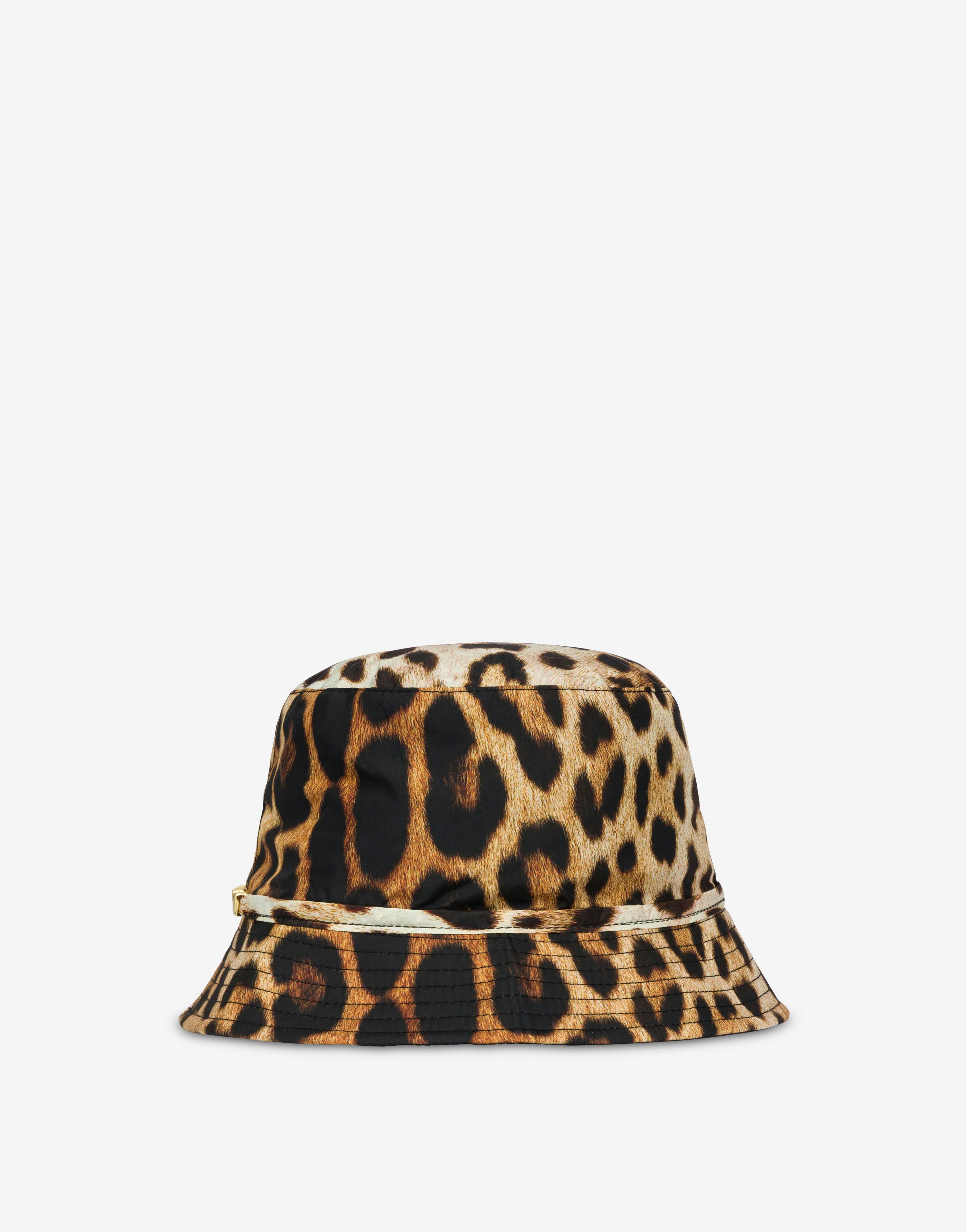 Nylon Leopard Print hat 0
