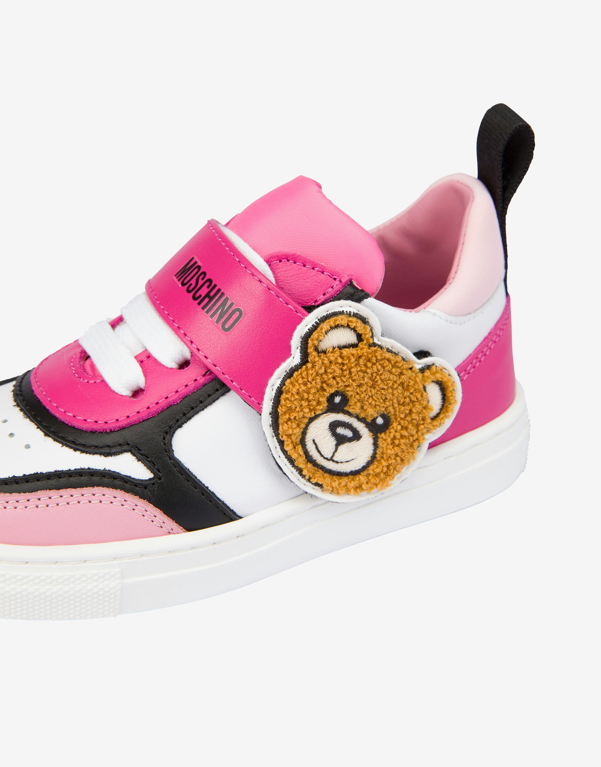 Teddy Patch strap-up sneakers 2