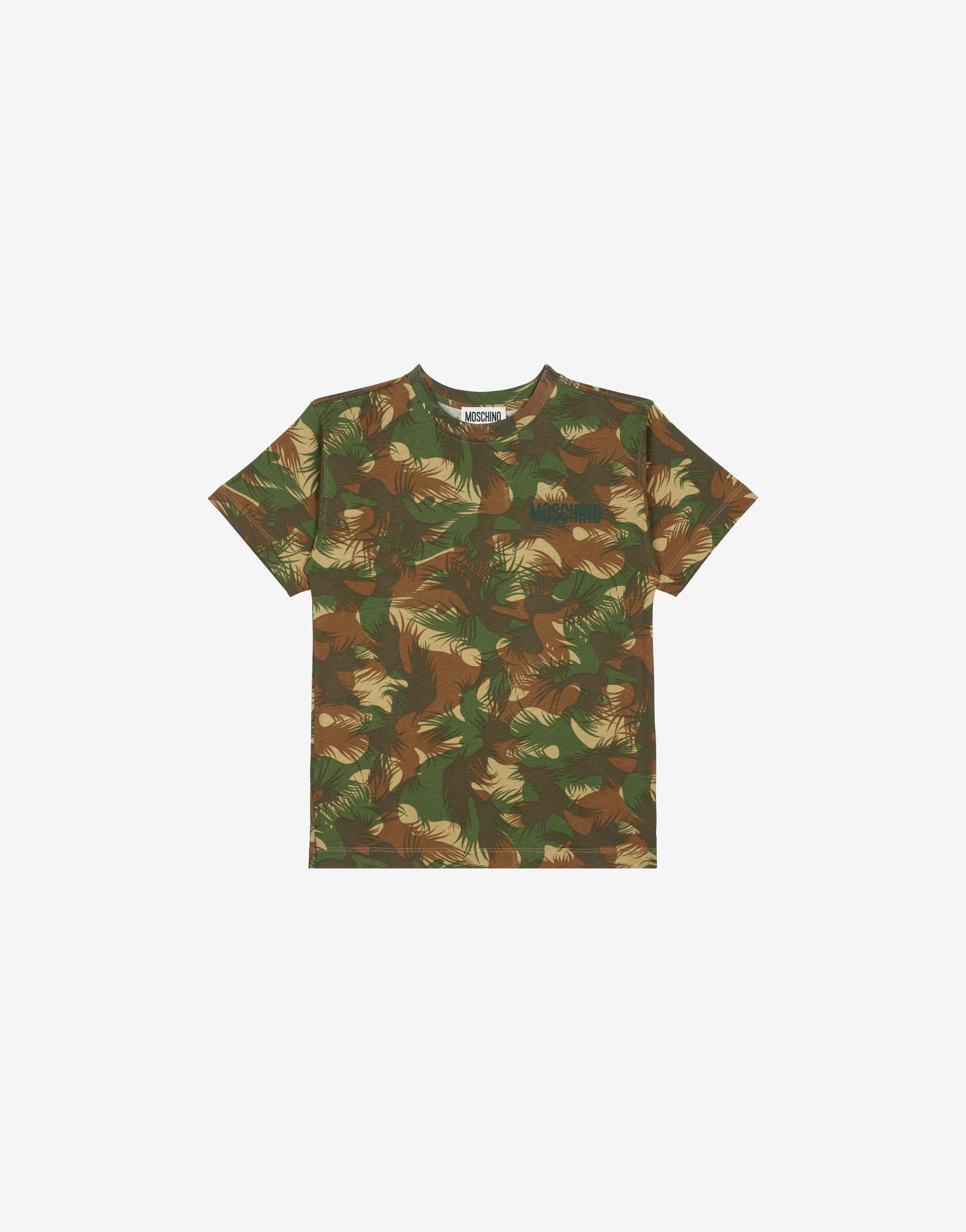 Allover Jungle jersey maxi T-shirt