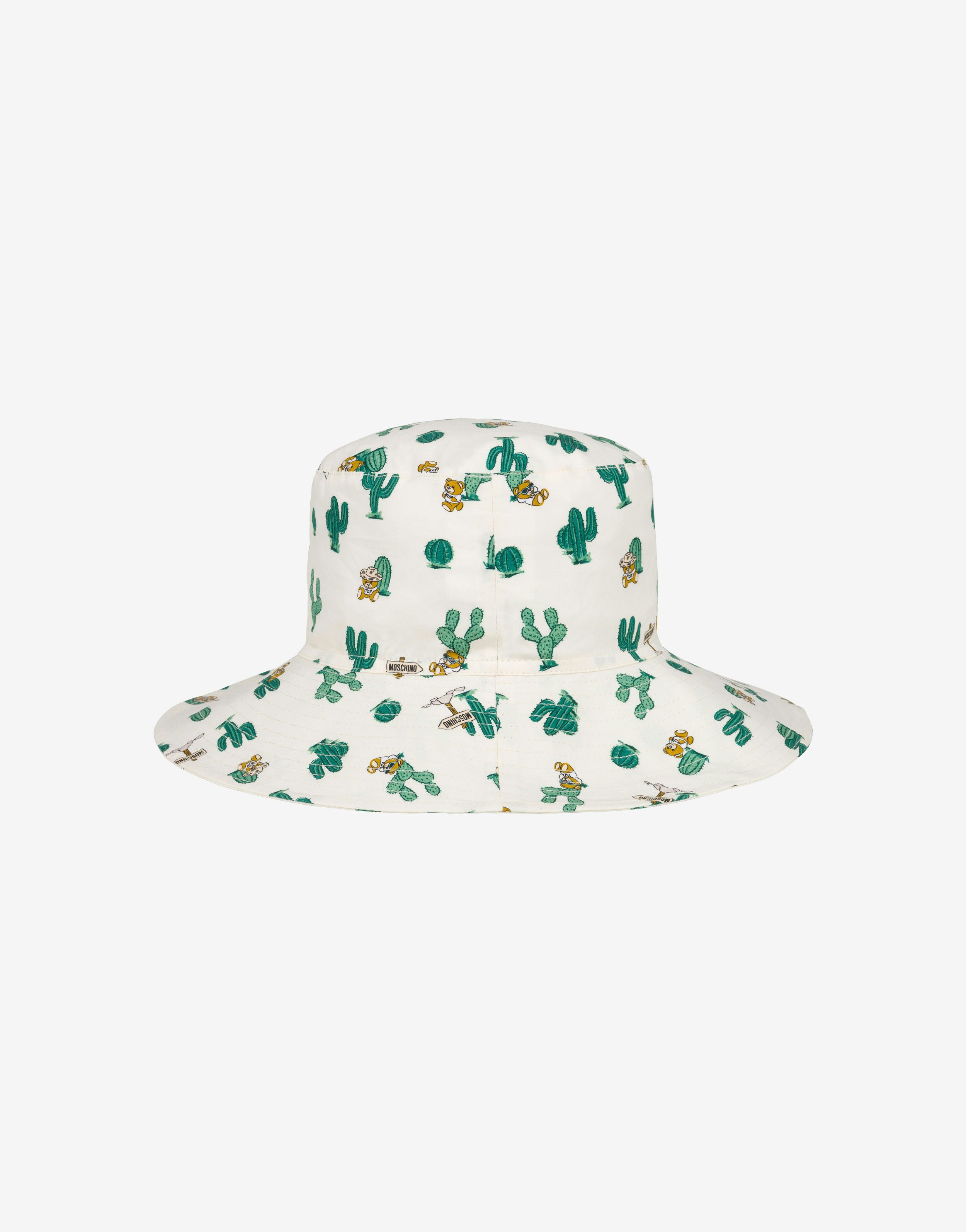 Cappello in popeline Allover Cactus 1