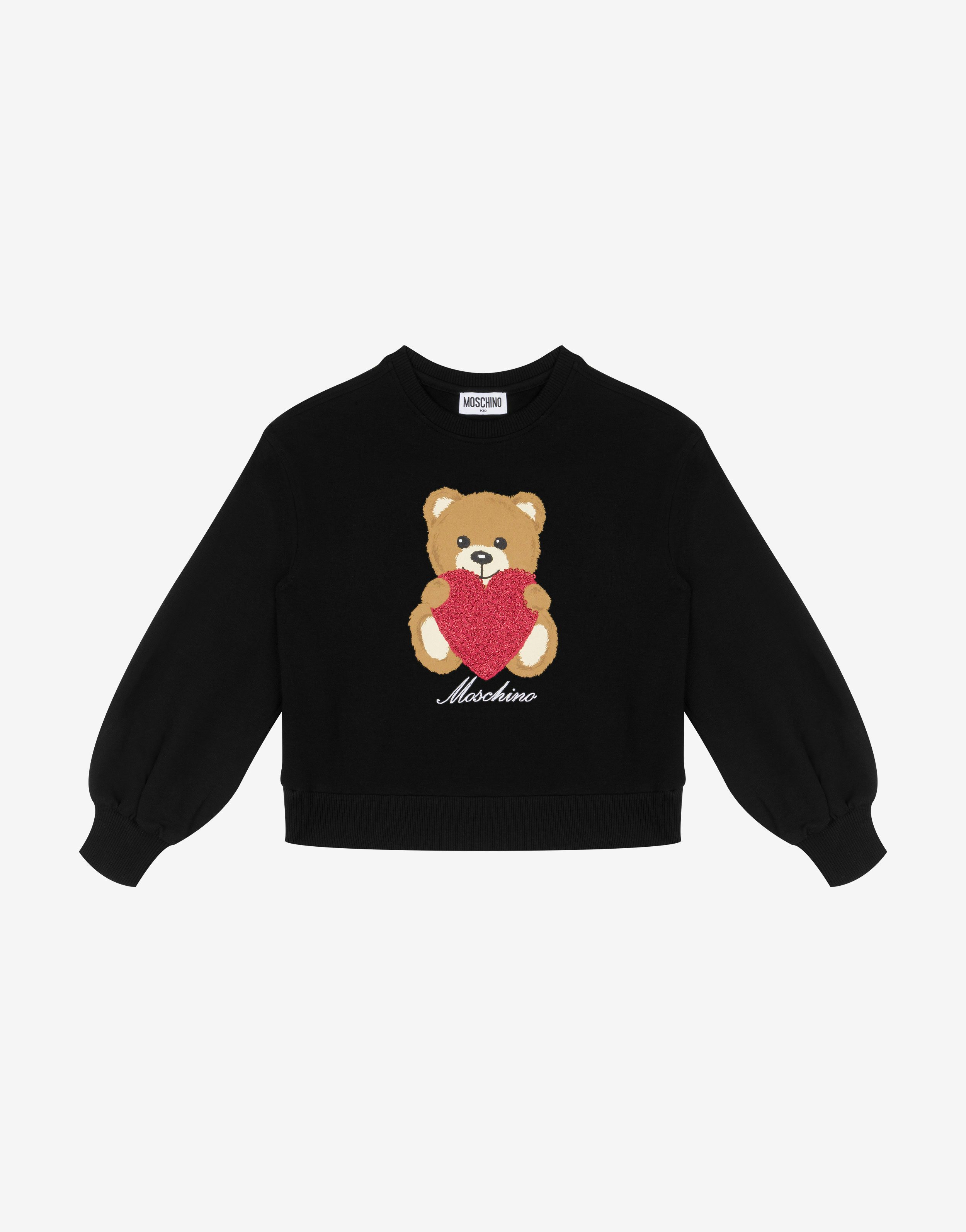Heart Teddy Bear cotton sweatshirt