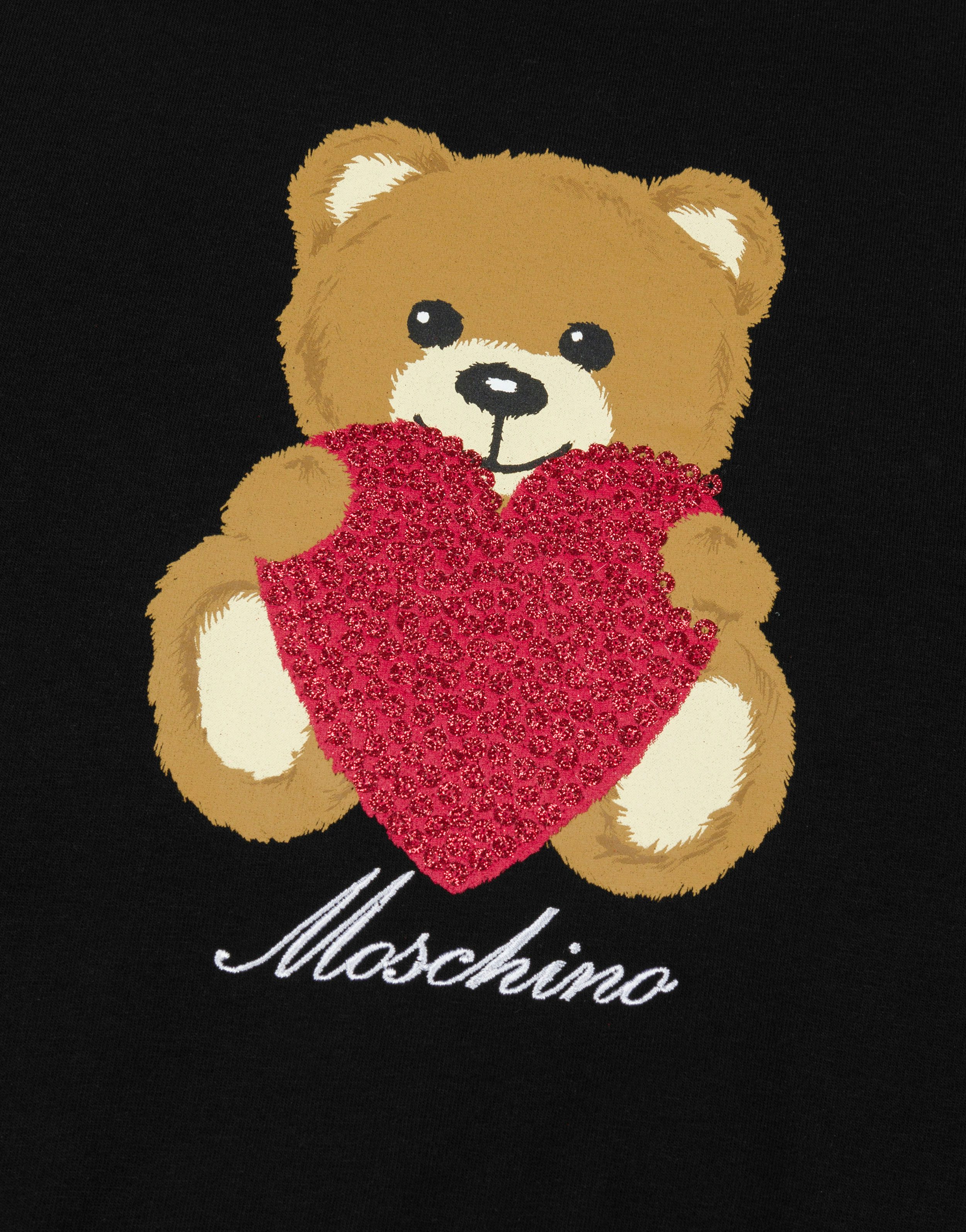 Heart Teddy Bear cotton sweatshirt 1