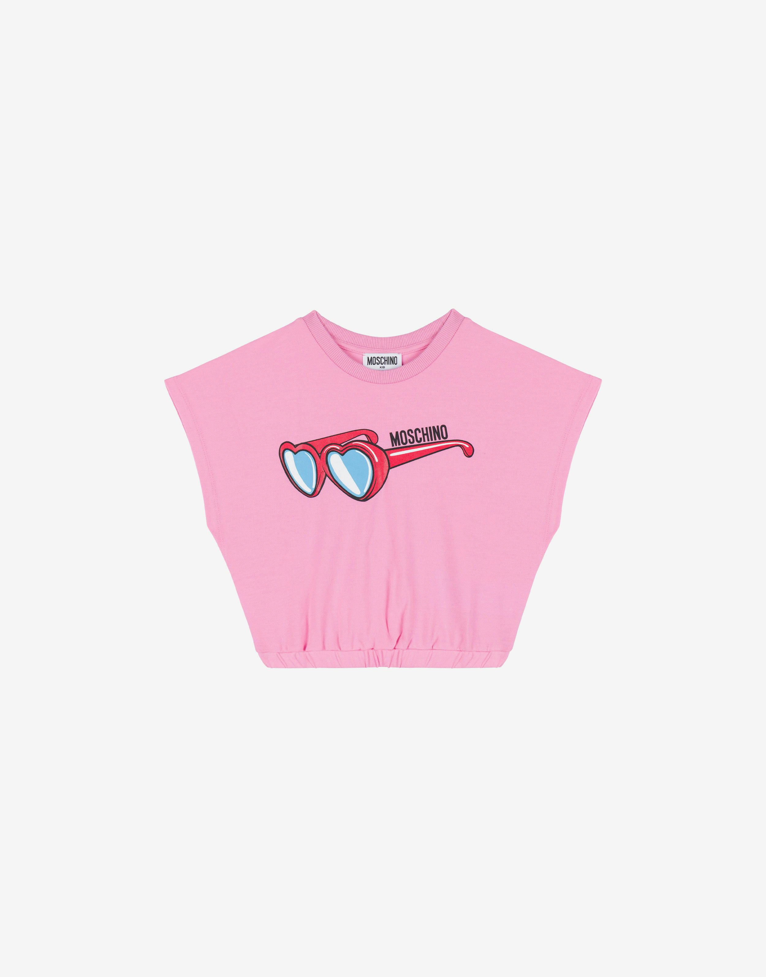 T-shirt in jersey Heart Sunglasses