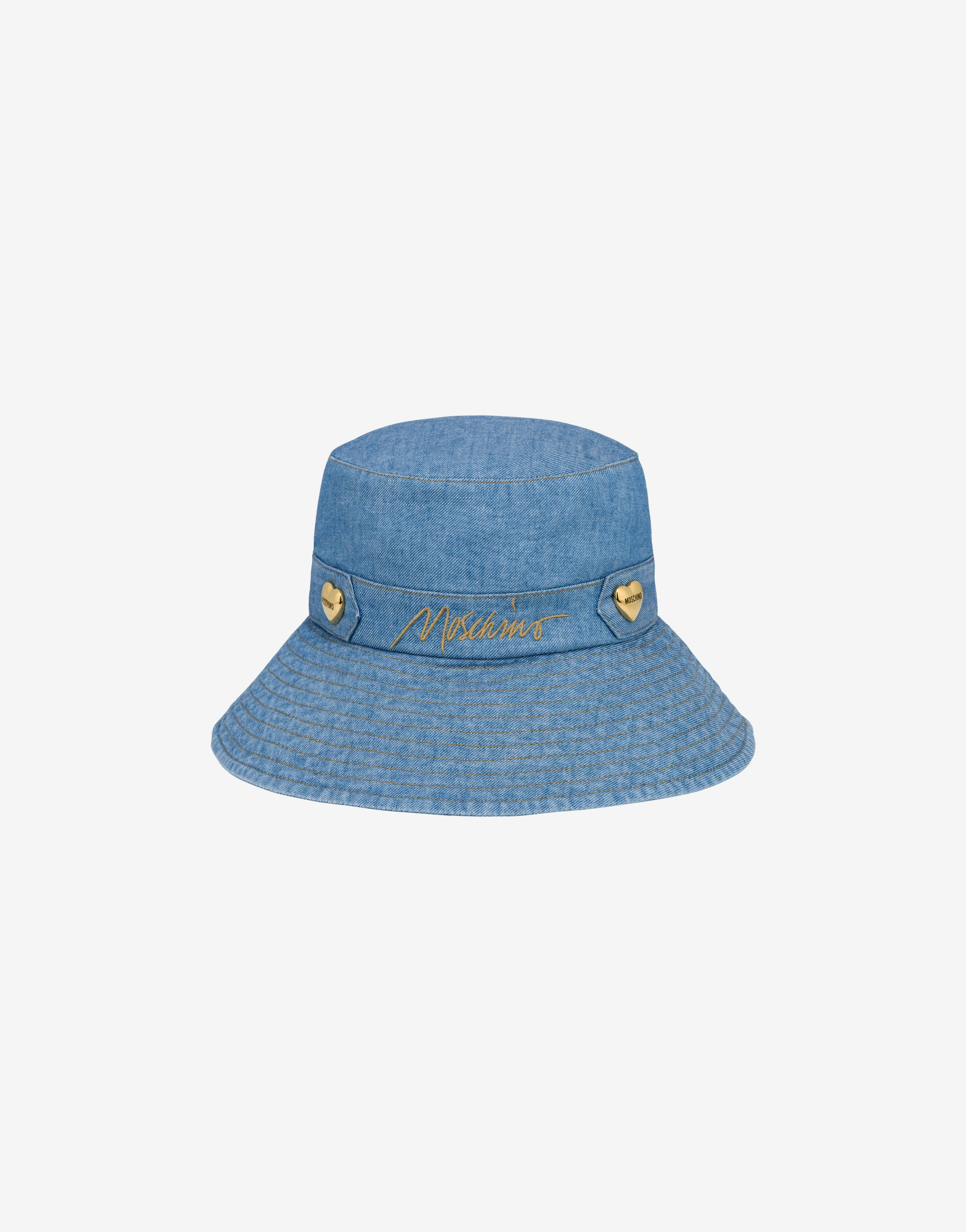 Cappello in chambray Heart Studs