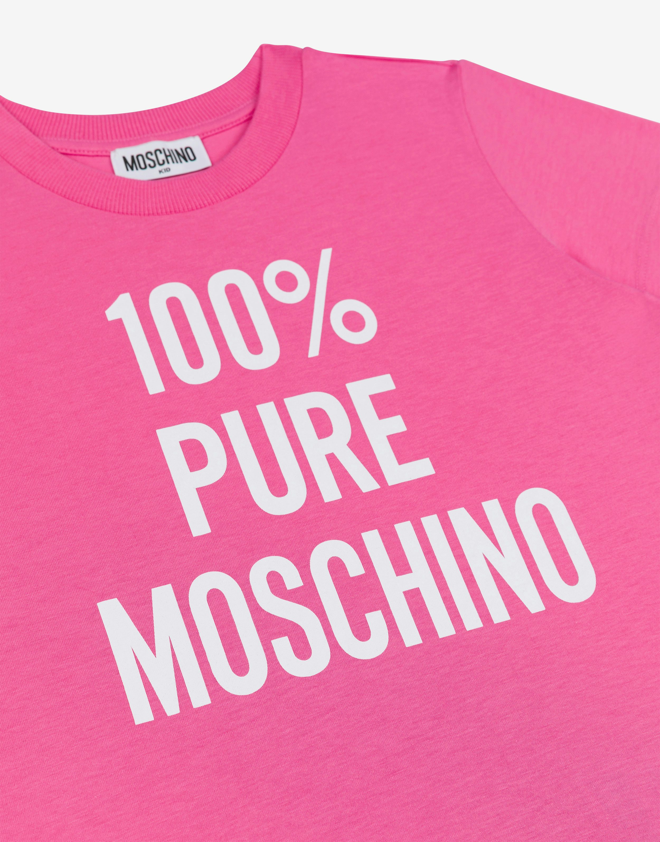 T-shirt in cotone 100% Pure Moschino 1